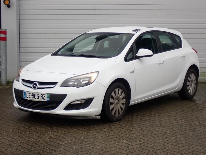 OPEL ASTRA HATCHBACK 2014 w0lpd6ec3e1065059