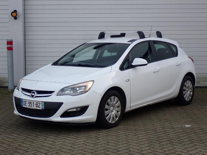 OPEL ASTRA HATCHBACK 2014 w0lpd6ec4e1065541