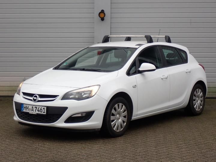 OPEL ASTRA HATCHBACK 2014 w0lpd6ed6e1061452