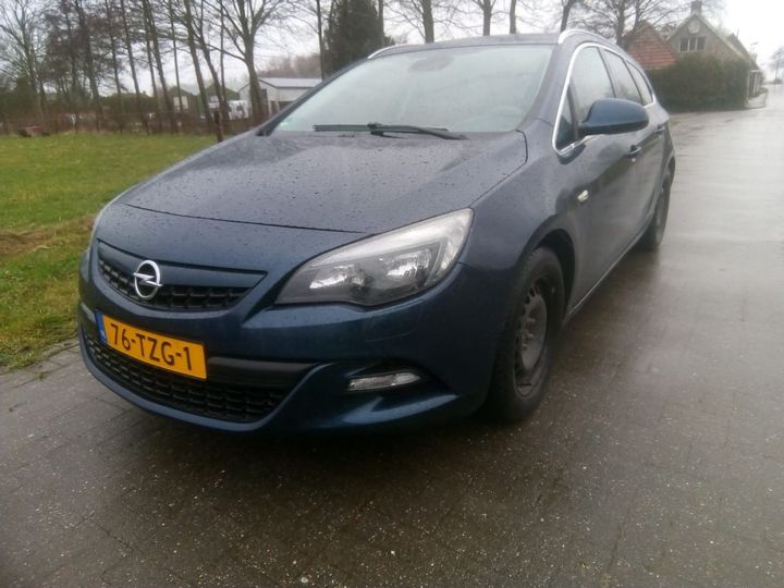 OPEL ASTRA SPORTS TOURER 2012 w0lpf8euxc8076918