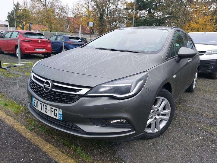 OPEL ASTRA SPORTS TOURER 2018 w0vbd8ek6j8032479