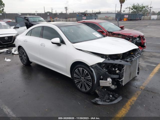 MERCEDES-BENZ CLA 250 COUPE 2023 w1k5j4gb3pn329425