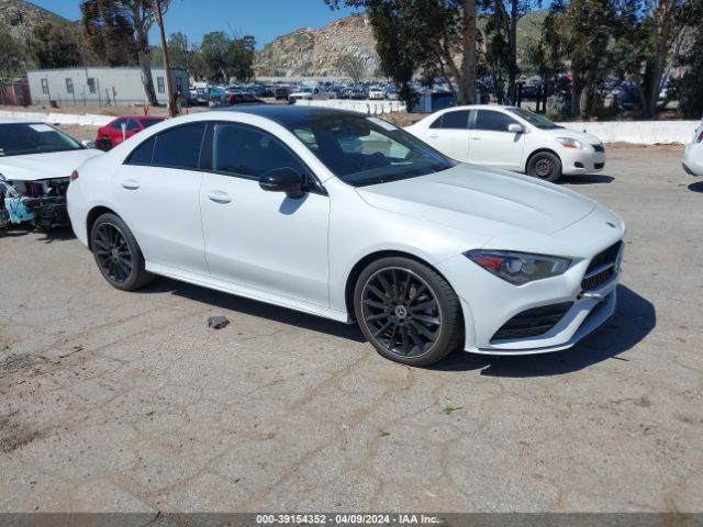 MERCEDES-BENZ CLA 250 2021 w1k5j4gb8mn163110