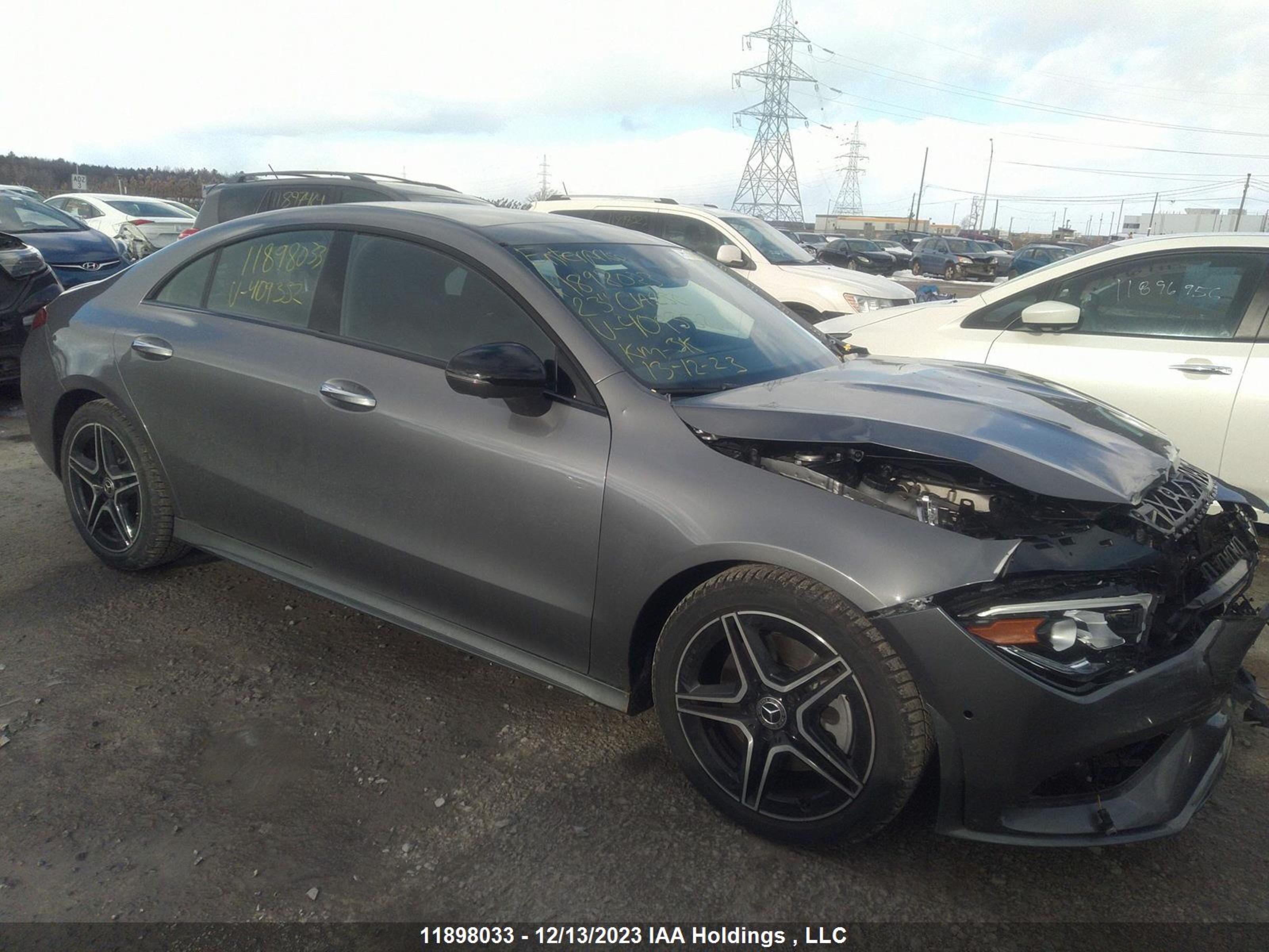 MERCEDES-BENZ CLA-KLASSE 2023 w1k5j4hbxpn409352