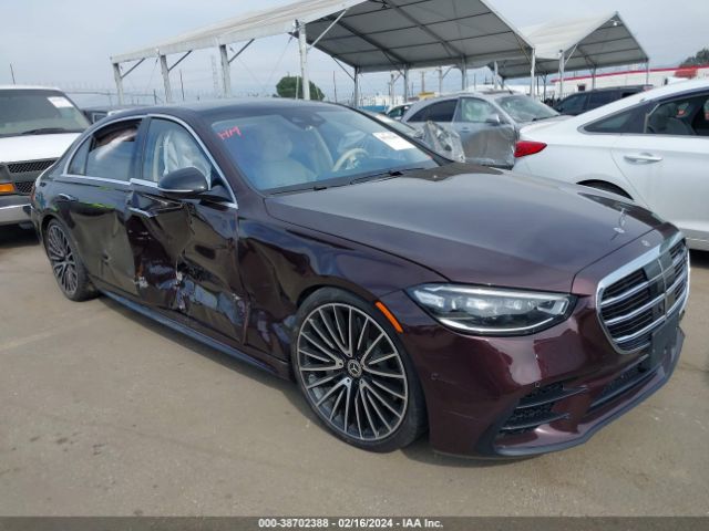 MERCEDES-BENZ S 580 2022 w1k6g7gb4na098415