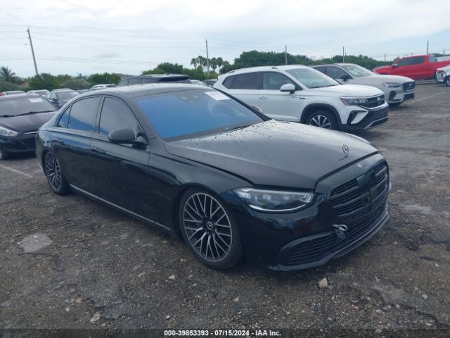 MERCEDES-BENZ S 580 2022 w1k6g7gb8na160818