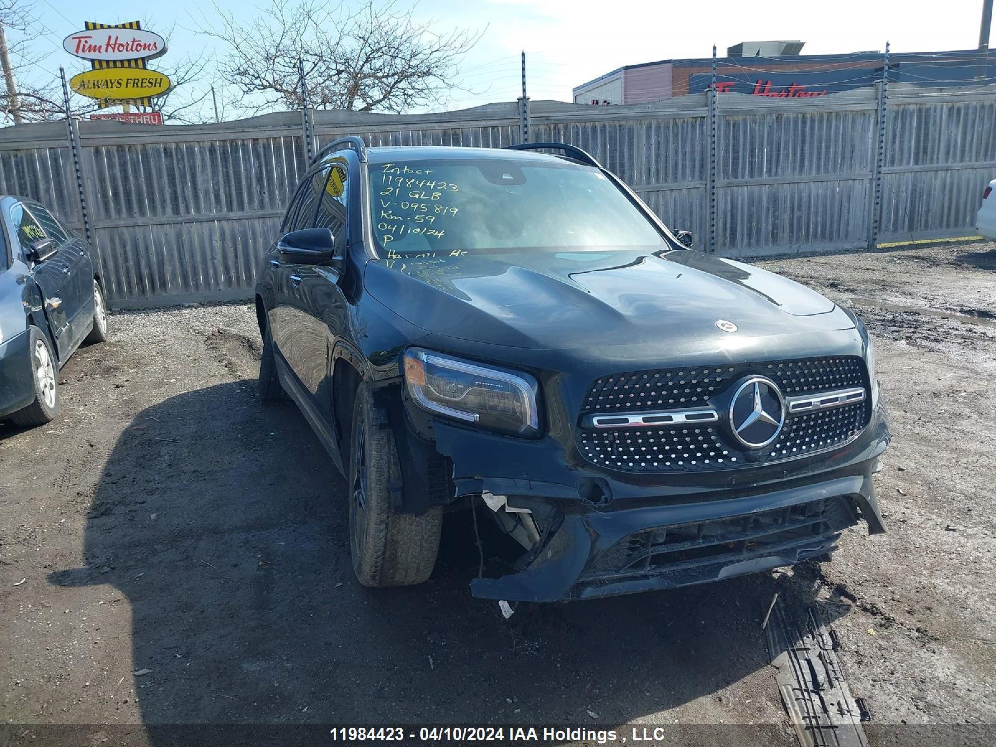 MERCEDES-BENZ GLB 2021 w1n4m4hb0mw095819