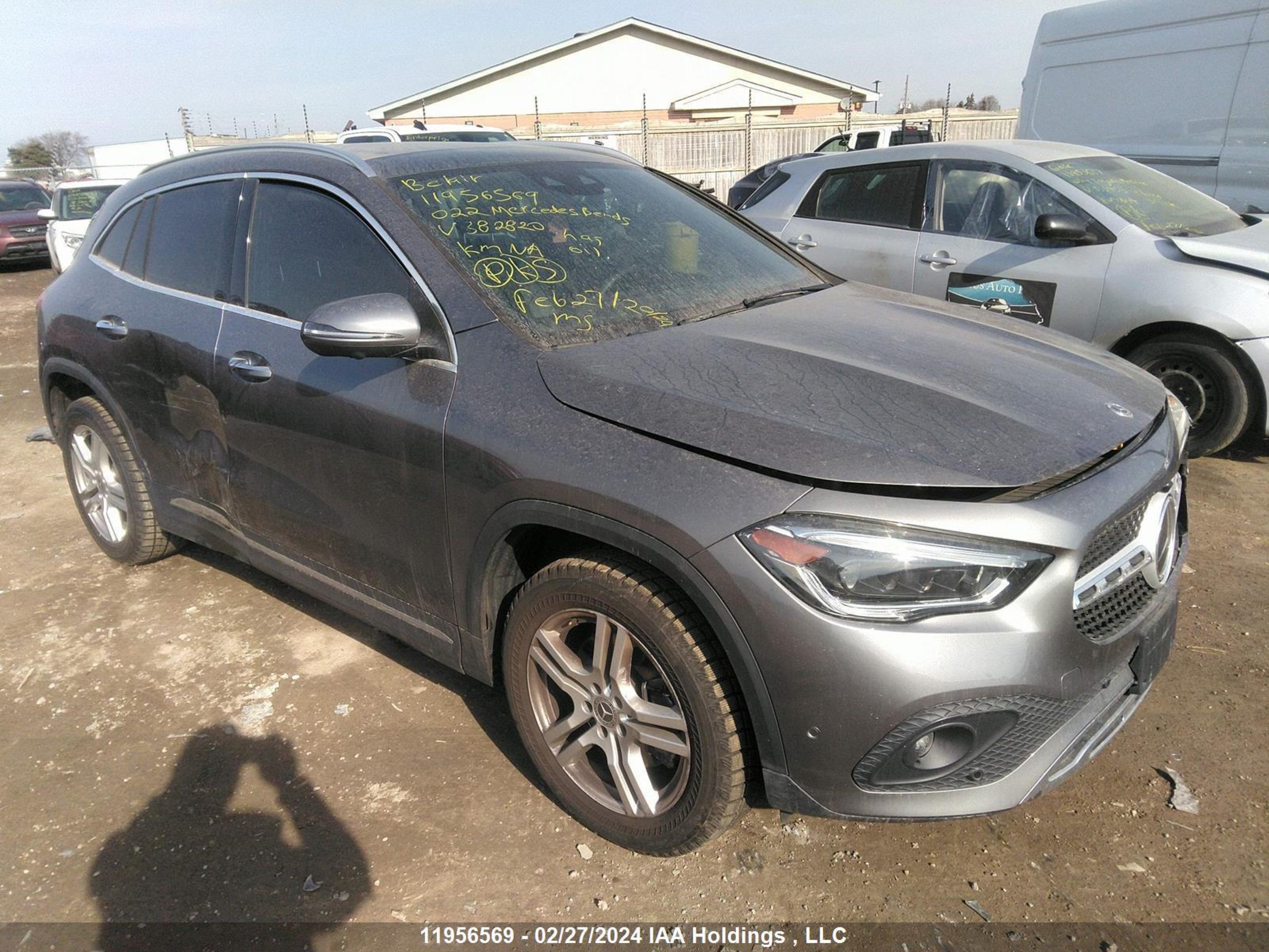 MERCEDES-BENZ GLA-KLASSE 2022 w1n4n4hb2nj382820