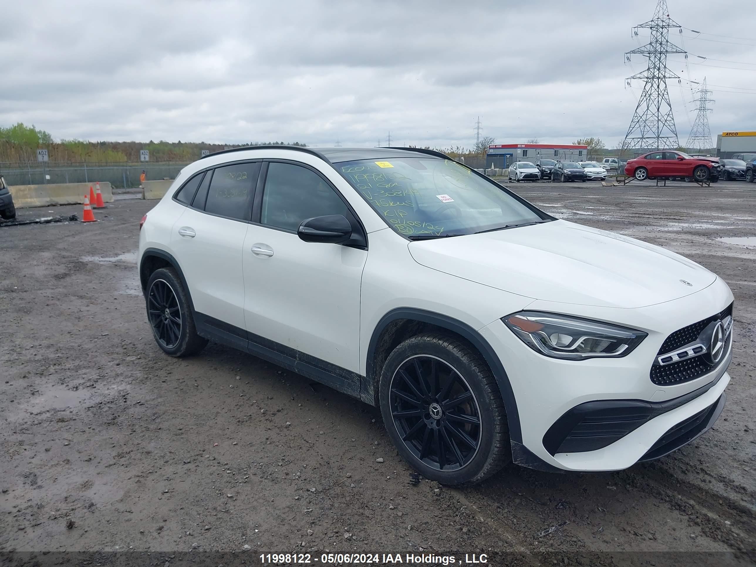 MERCEDES-BENZ GLA-KLASSE 2021 w1n4n4hb4mj308149