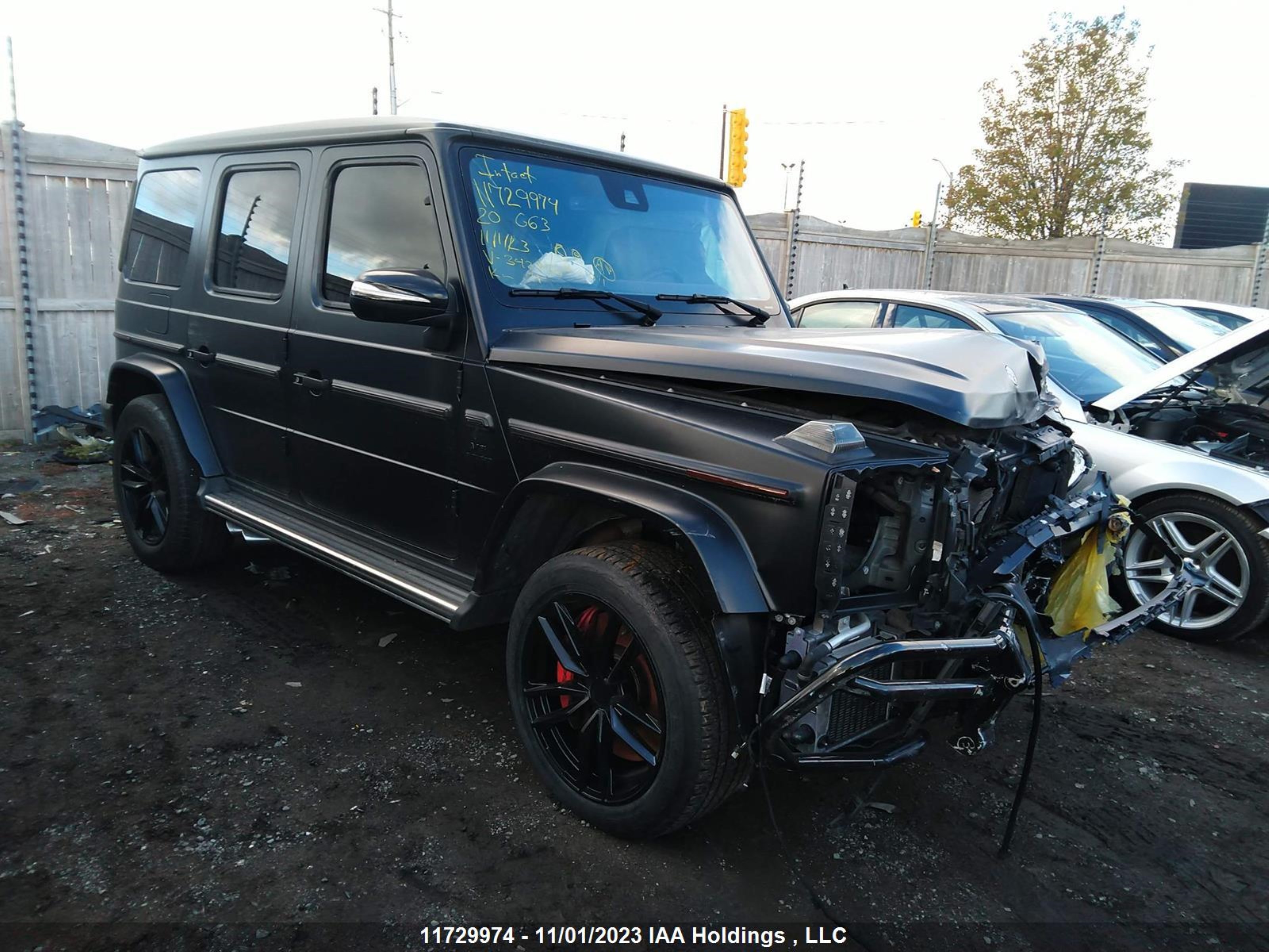 MERCEDES-BENZ G-KLASSE 2020 w1nyc7hj9lx342986