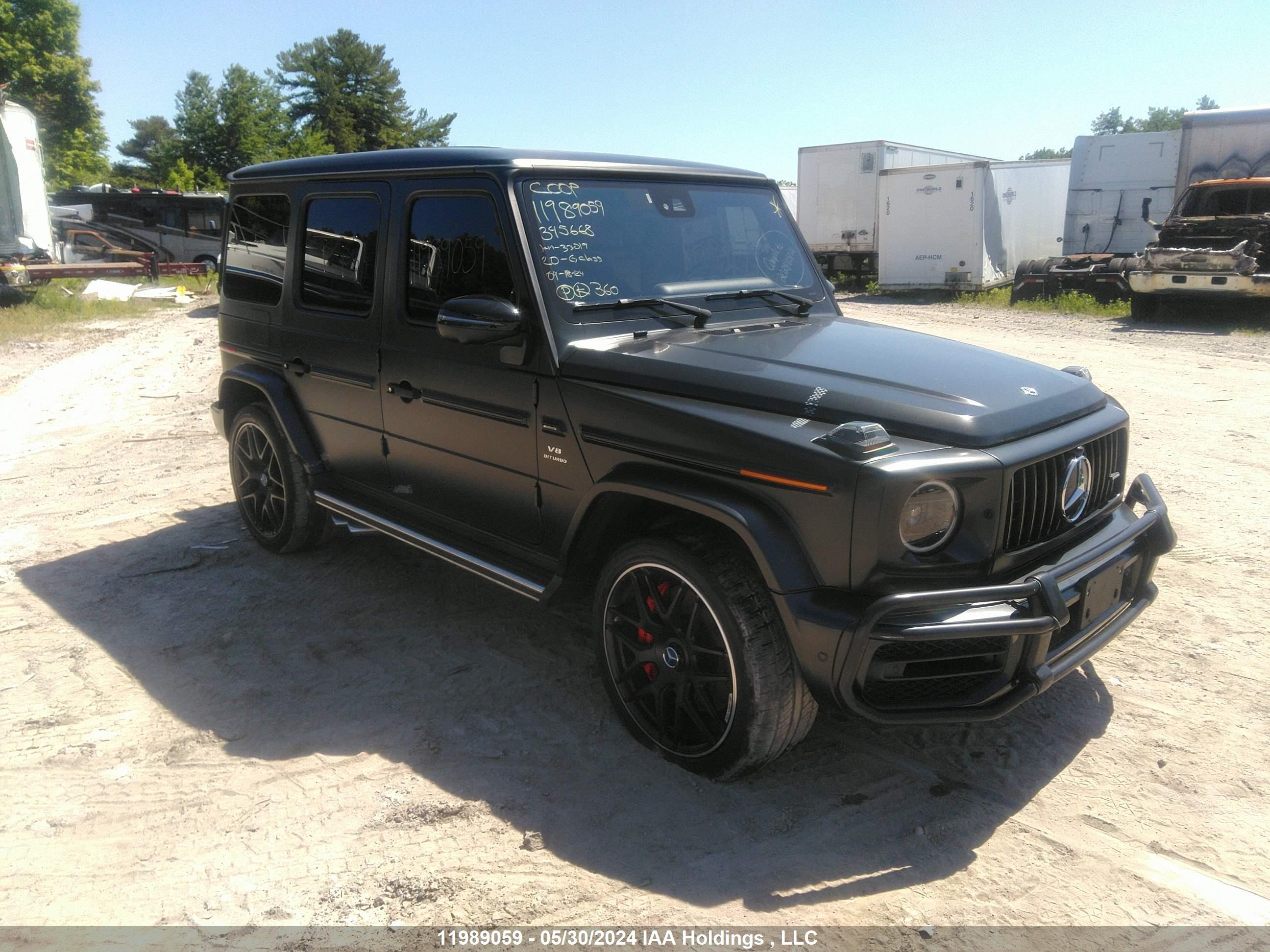 MERCEDES-BENZ G-KLASSE 2020 w1nyc7hjxlx345668