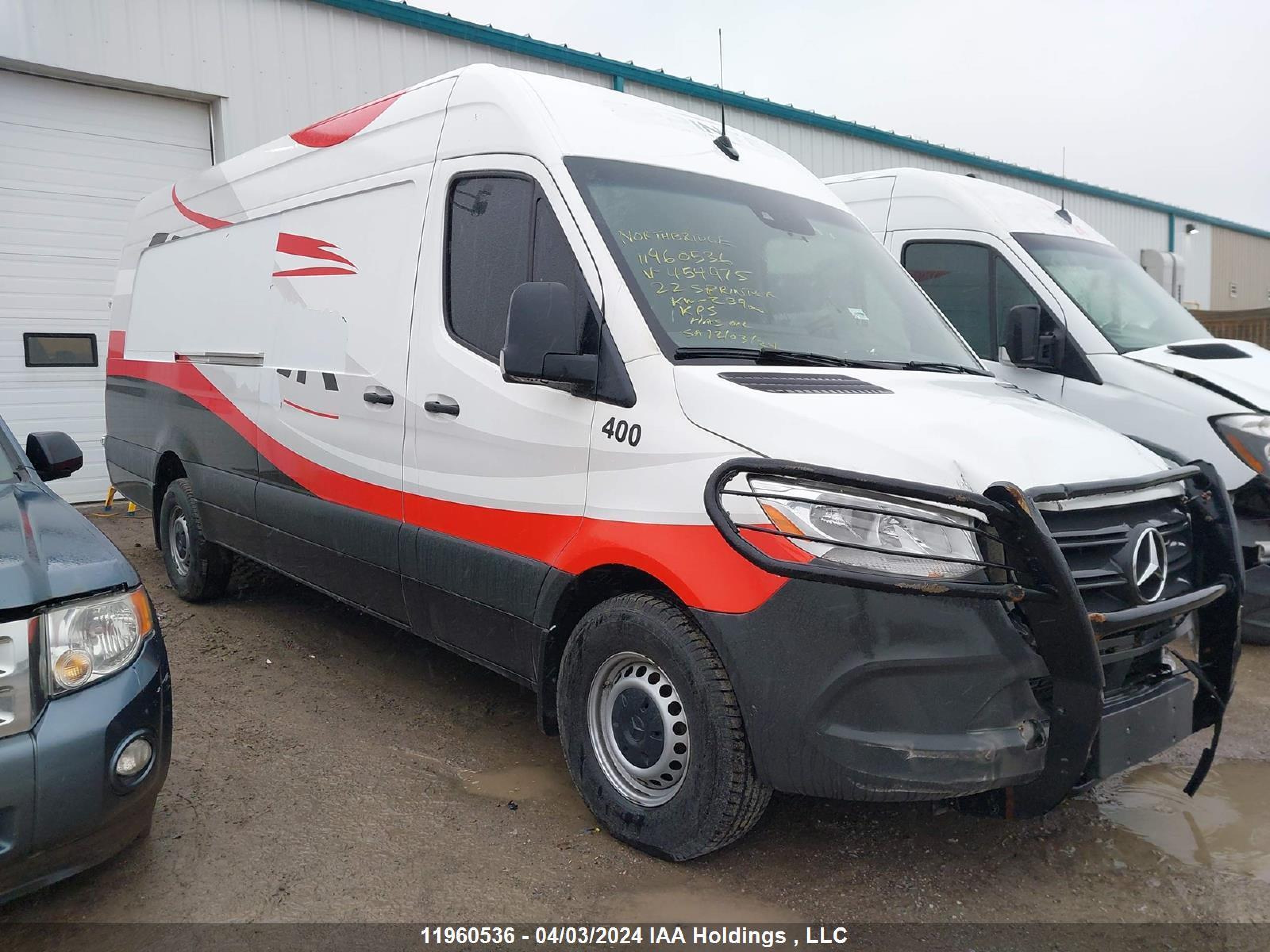 MERCEDES-BENZ SPRINTER 2022 w1y4ddhy9np454975