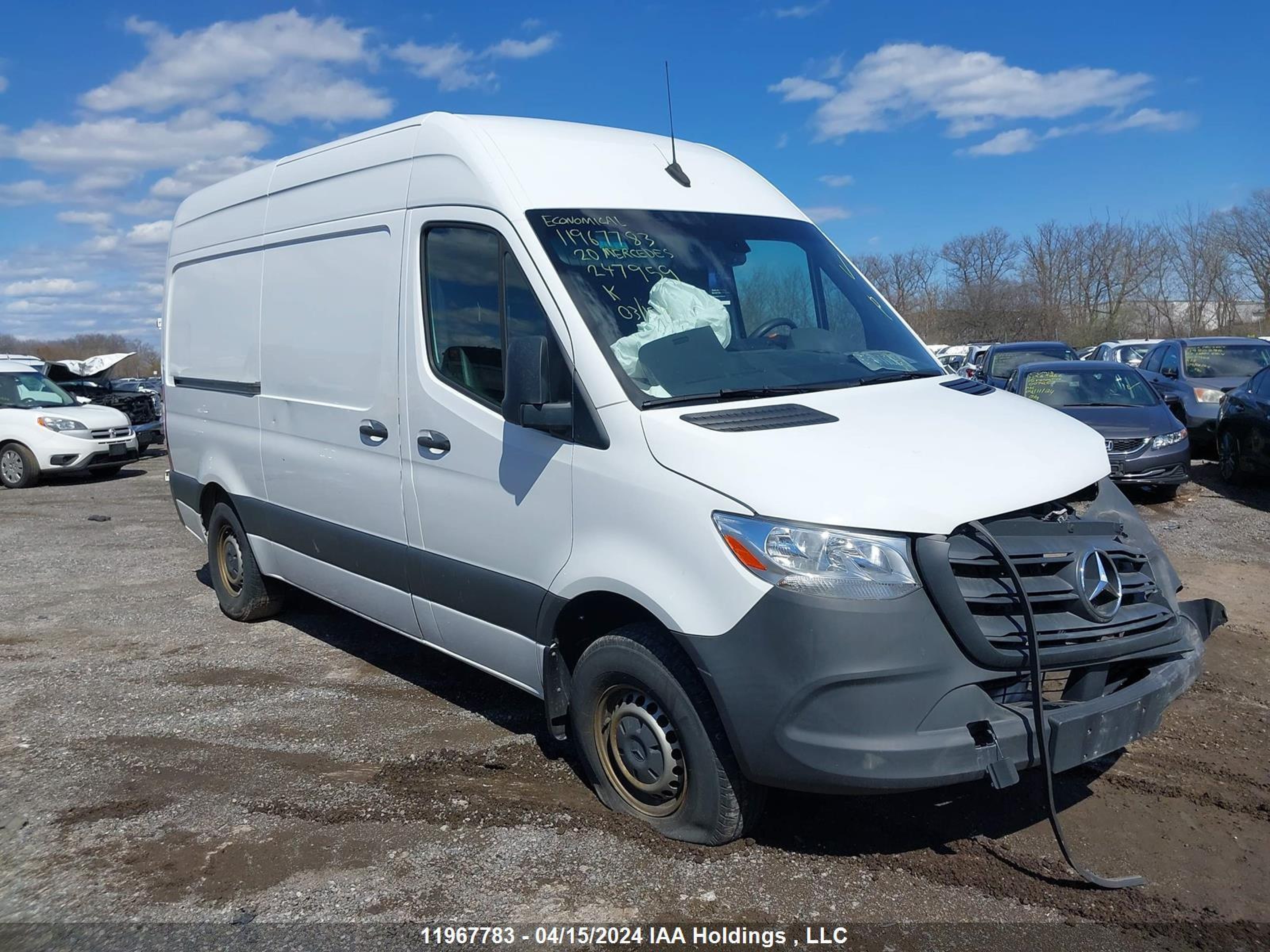 MERCEDES-BENZ SPRINTER 2020 w1y4ebhy8lp247959