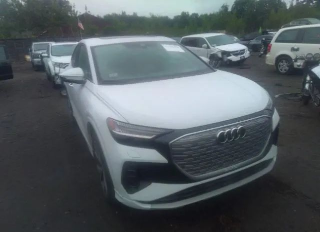 AUDI Q4 SPORTBACK E-TRON 2022 wa112bfz9np052865