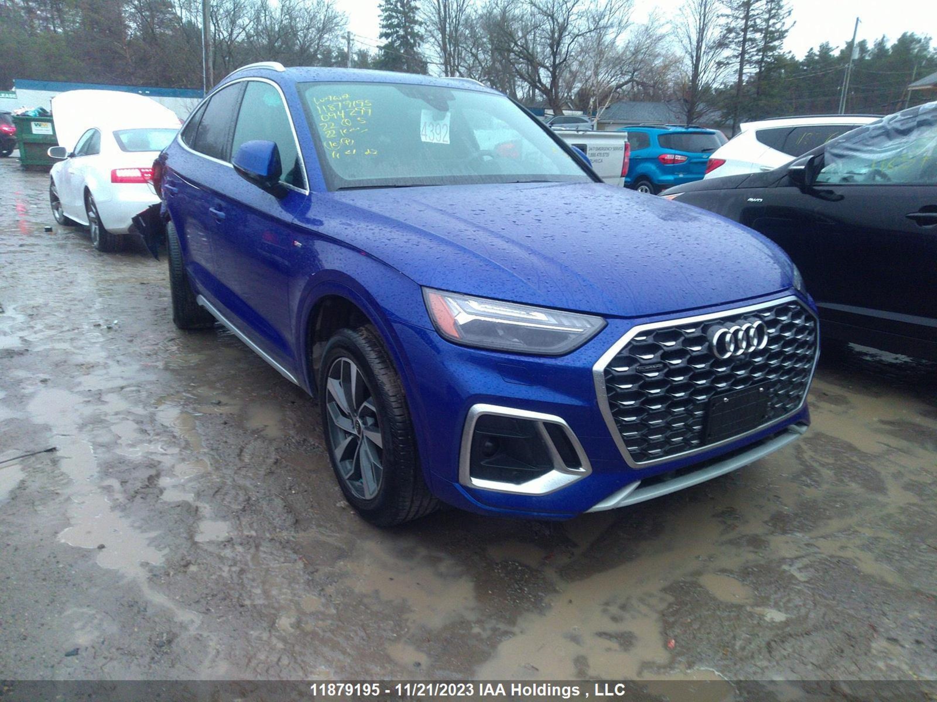 AUDI Q5 SPORTBACK 2022 wa16aafy4n2094299