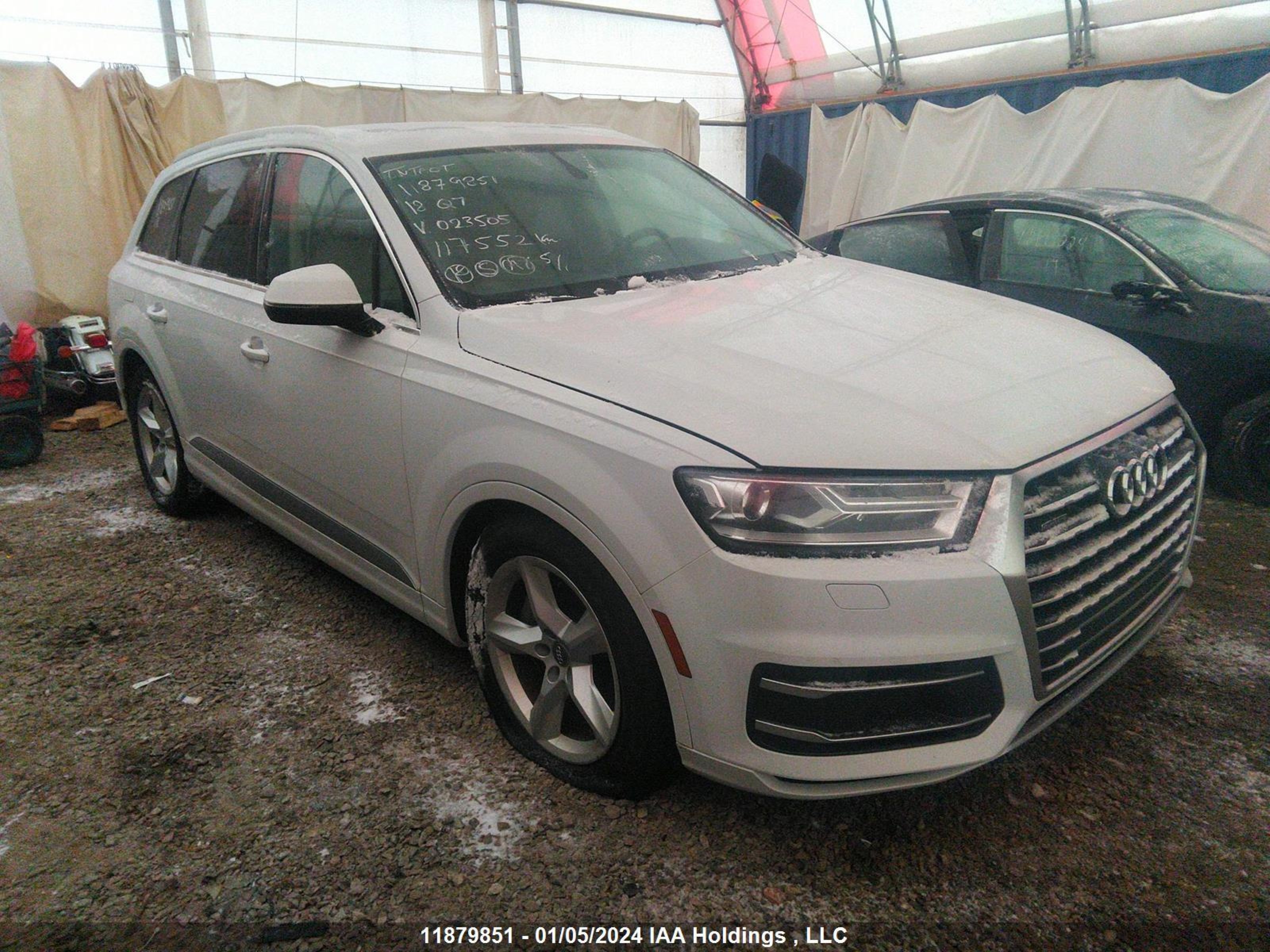 AUDI Q7 2018 wa1aaaf70jd023505