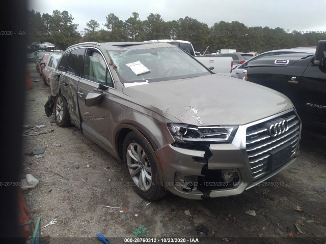 AUDI Q7 2017 wa1aaaf72hd015982