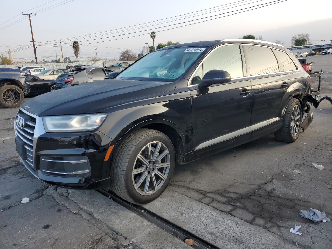 AUDI Q7 2017 wa1ahaf76hd058541