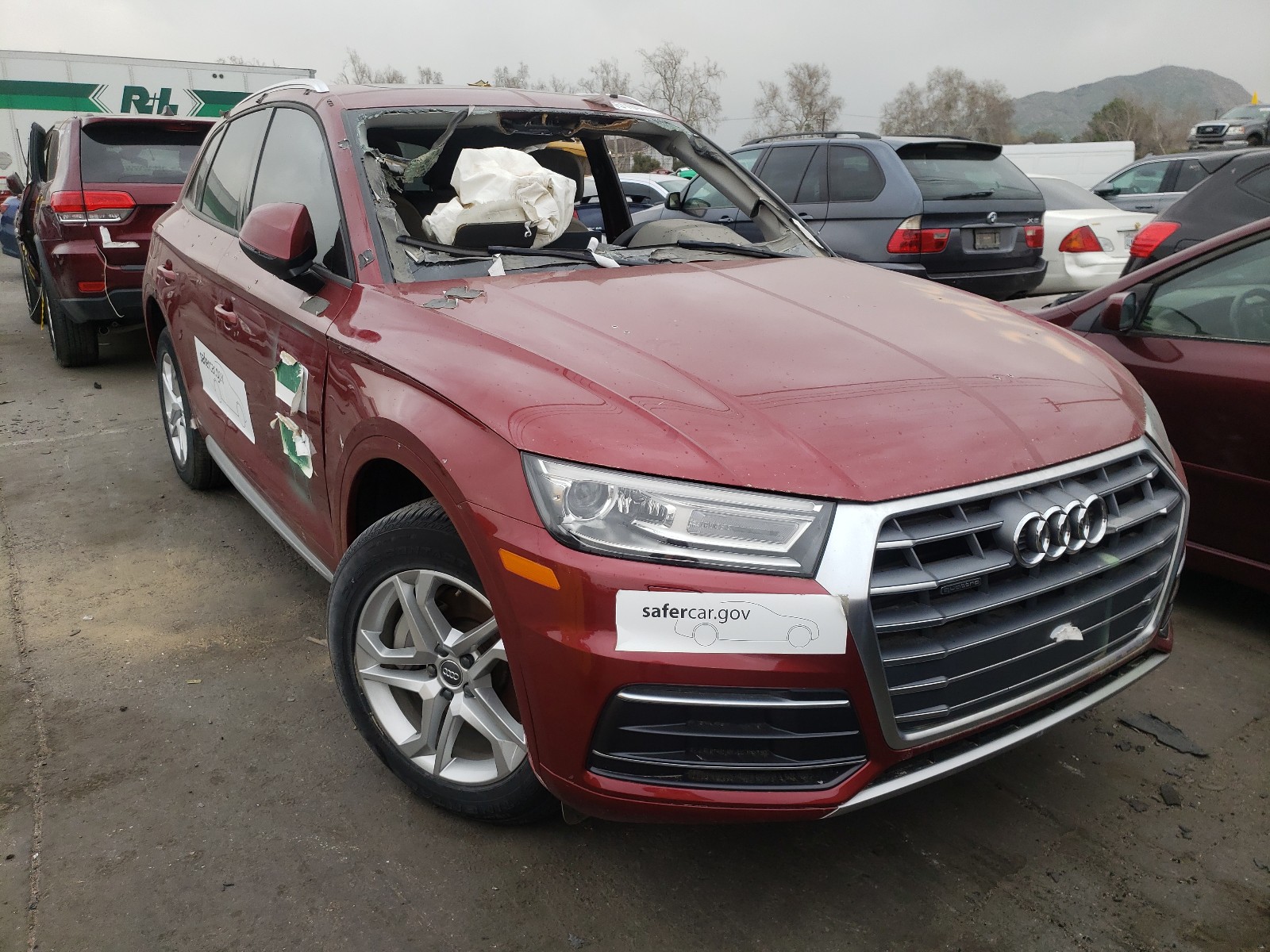 AUDI NULL 2018 wa1anafy2j2022784