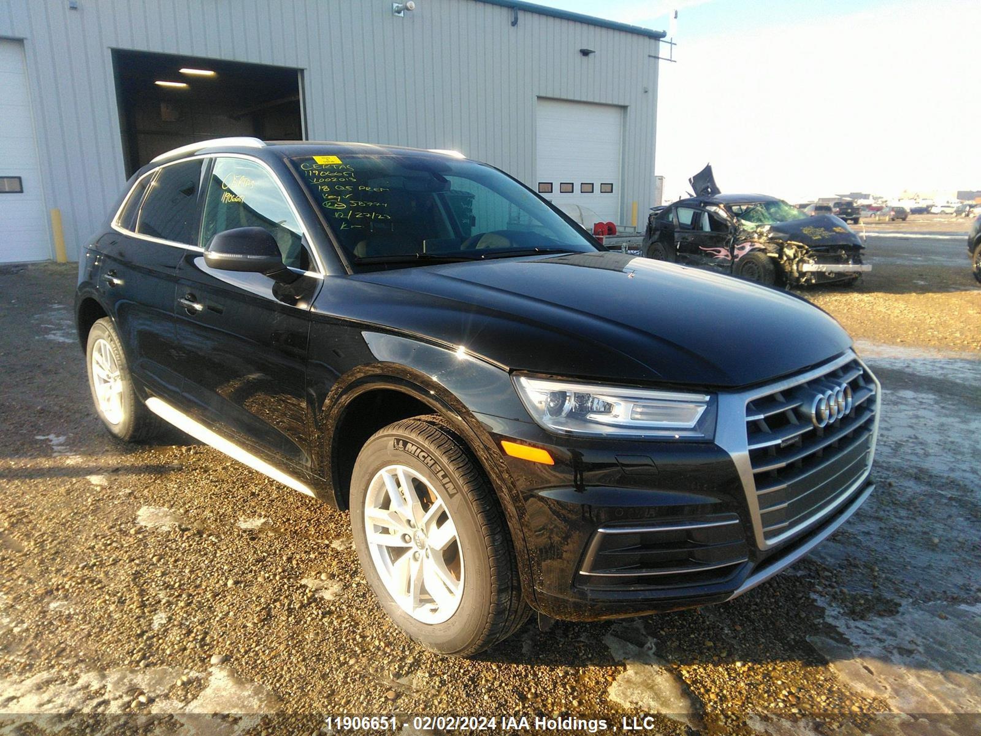 AUDI Q5 2018 wa1anafy5j2002013