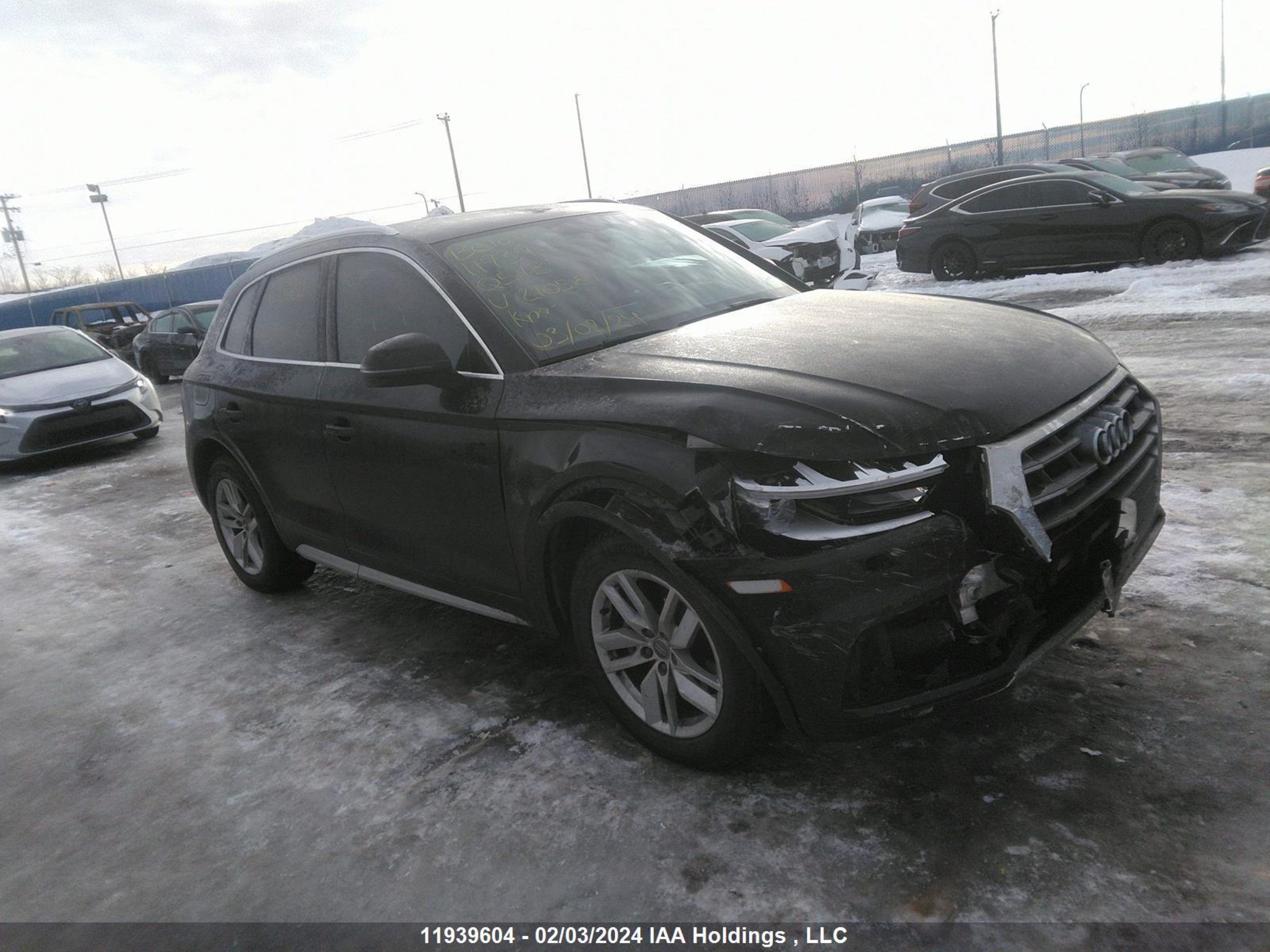 AUDI Q5 2018 wa1anafy8j2210581