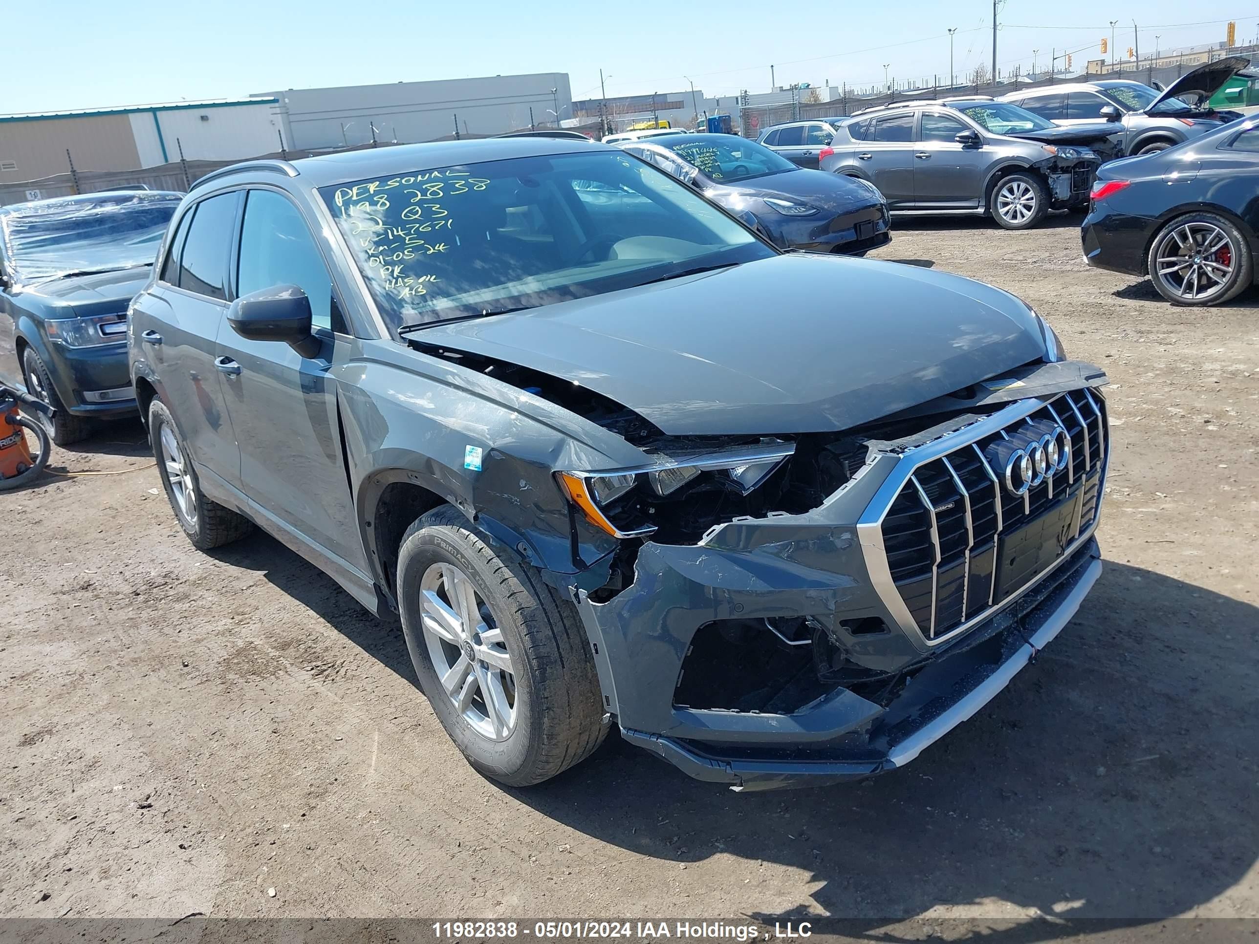 AUDI Q3 2022 wa1aucf32n1147671