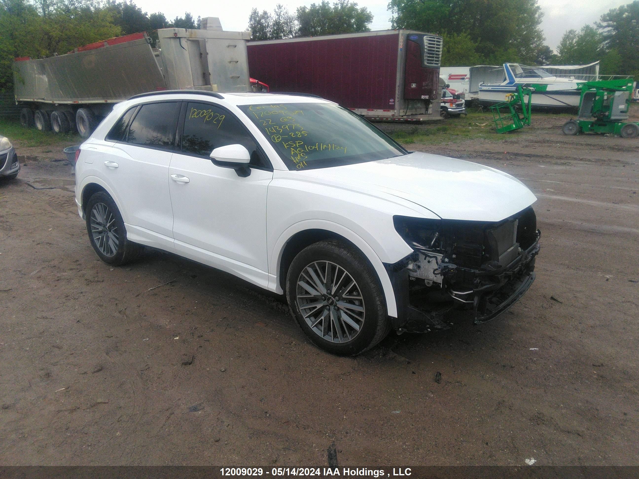 AUDI Q3 2022 wa1aucf39n1143973