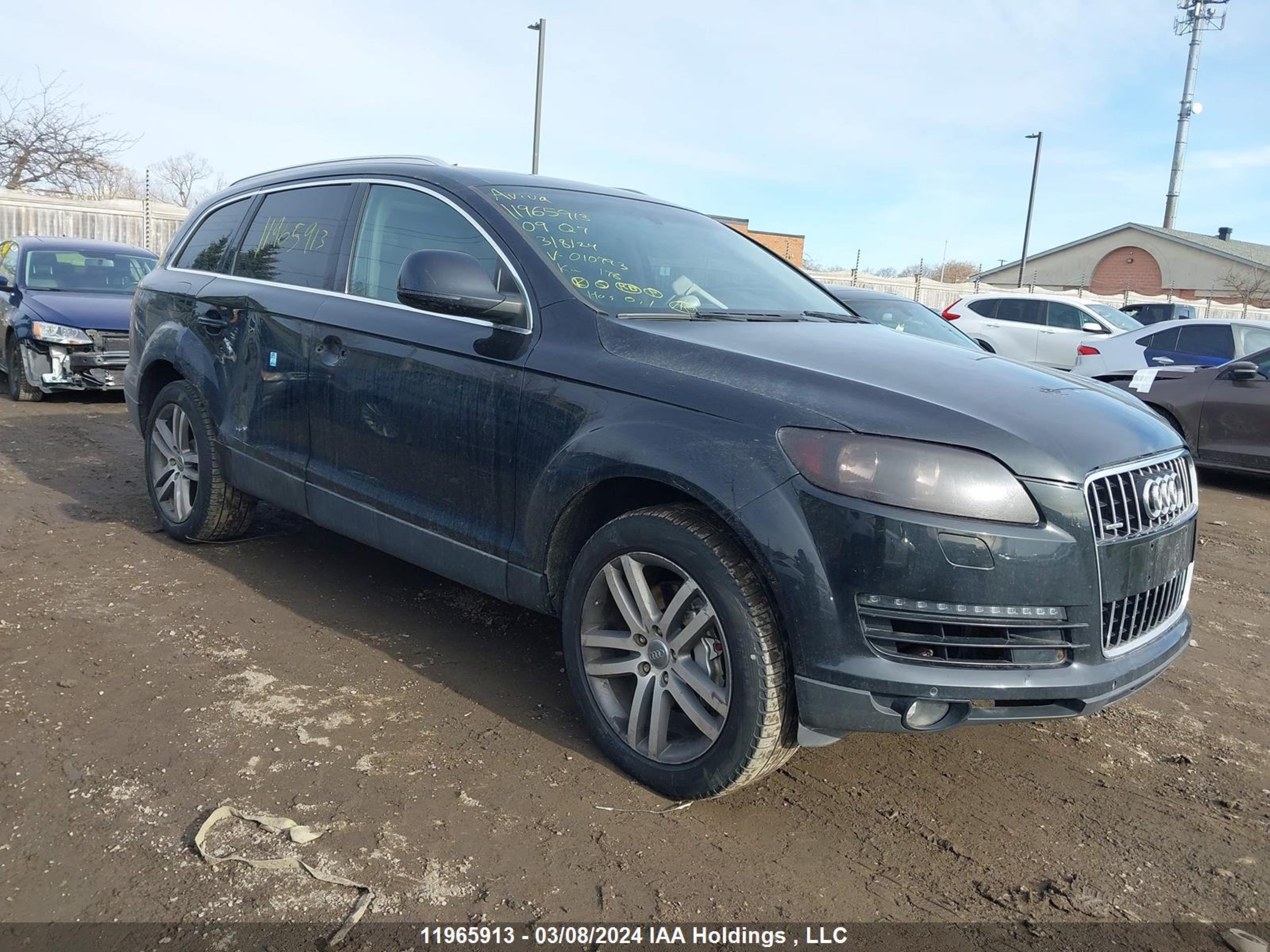 AUDI Q7 2009 wa1ay74l79d010793