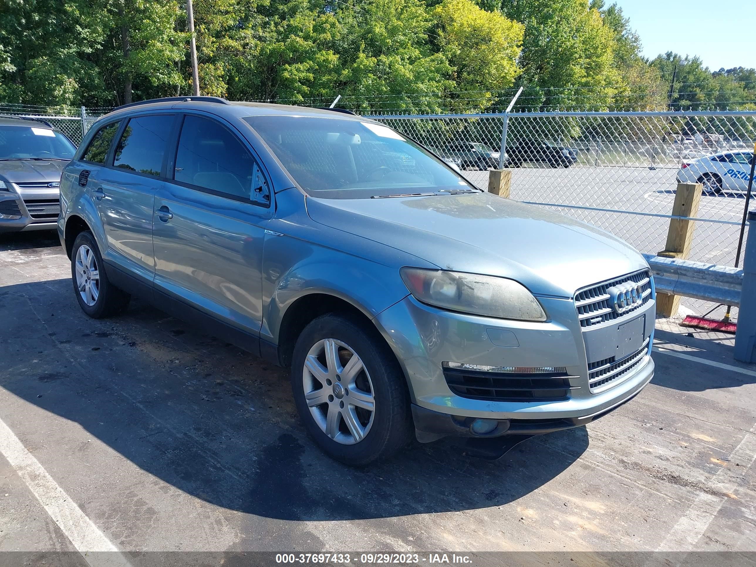 AUDI Q7 2007 wa1ay94l07d101252