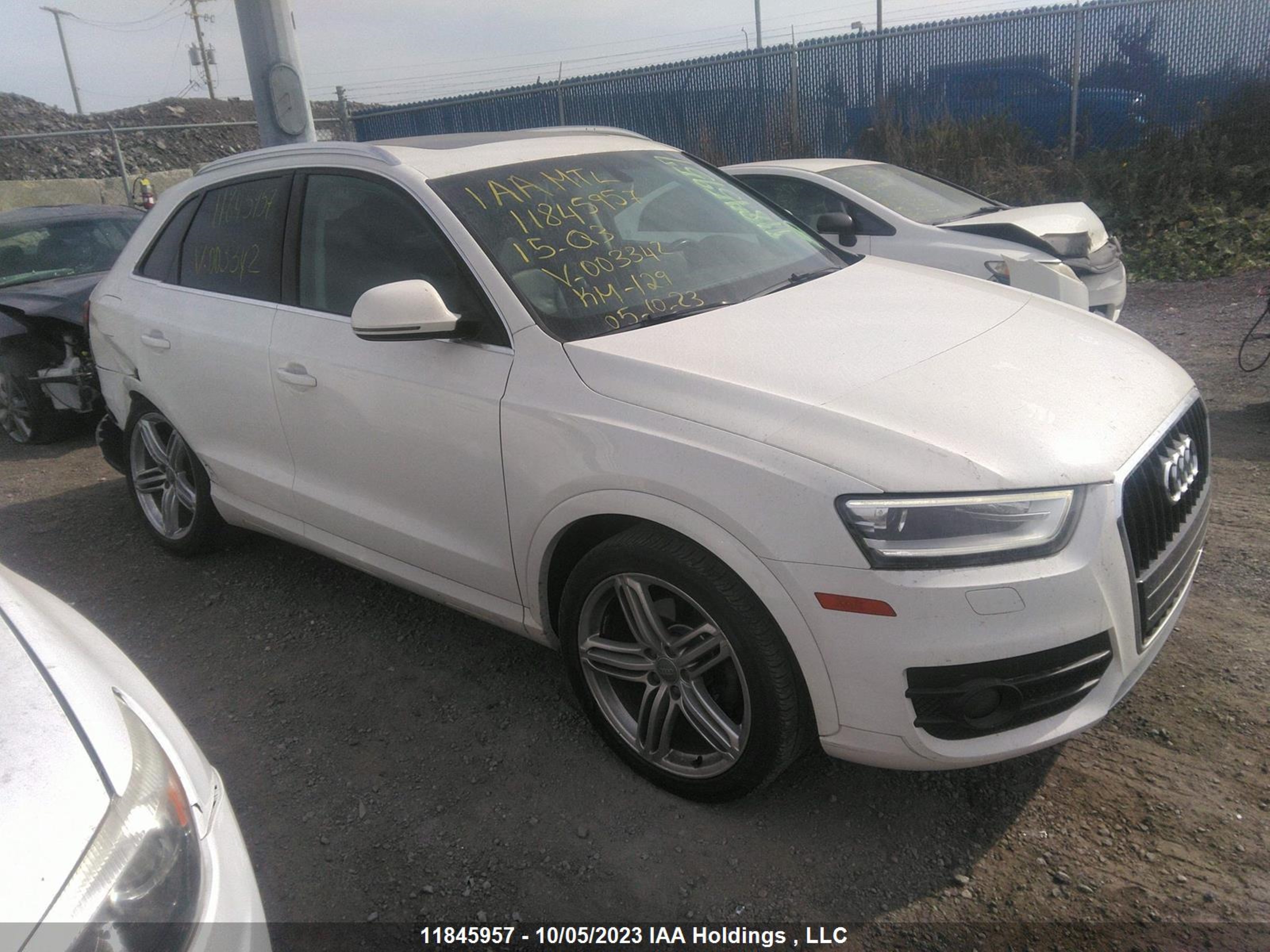 AUDI Q3 2015 wa1bfefs3fr003342