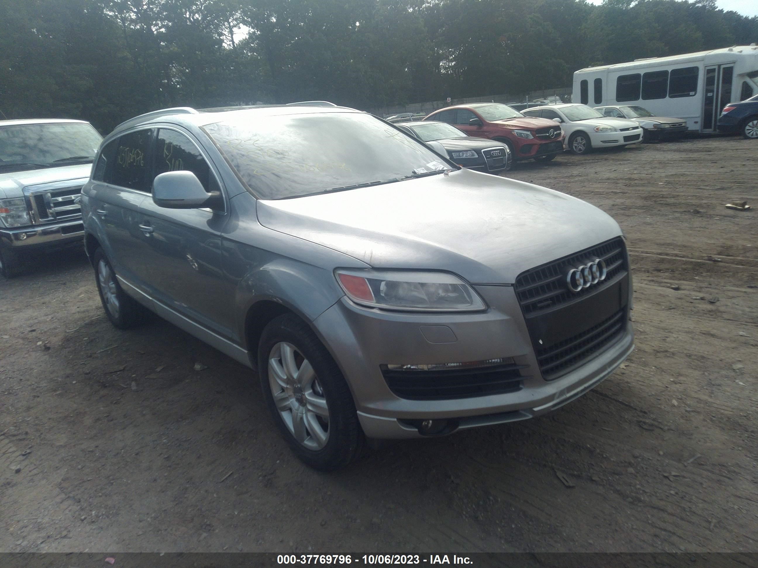 AUDI Q7 2007 wa1bv74l07d057786