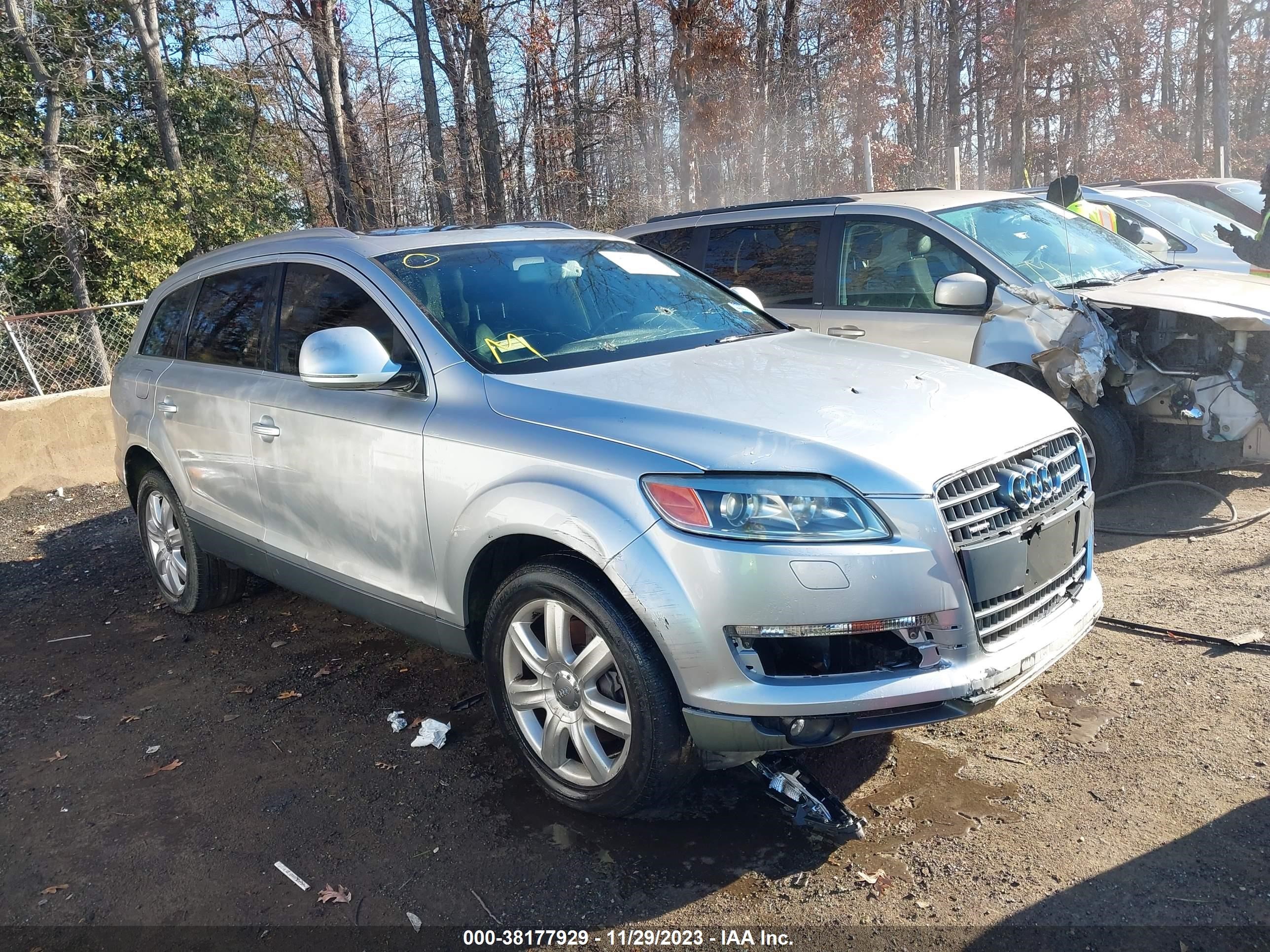 AUDI Q7 2007 wa1bv74l57d075135