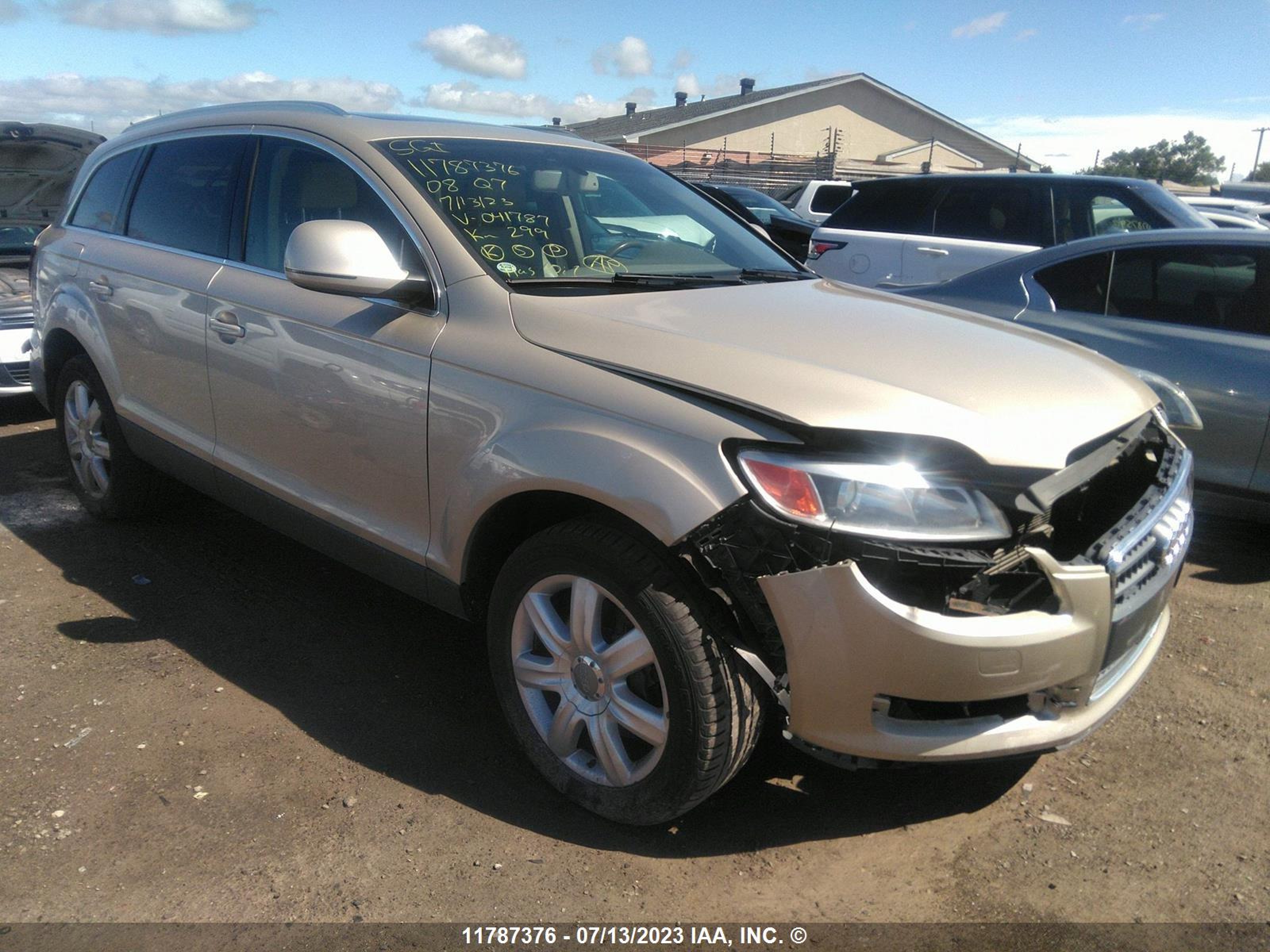 AUDI Q7 2008 wa1by64l68d041787