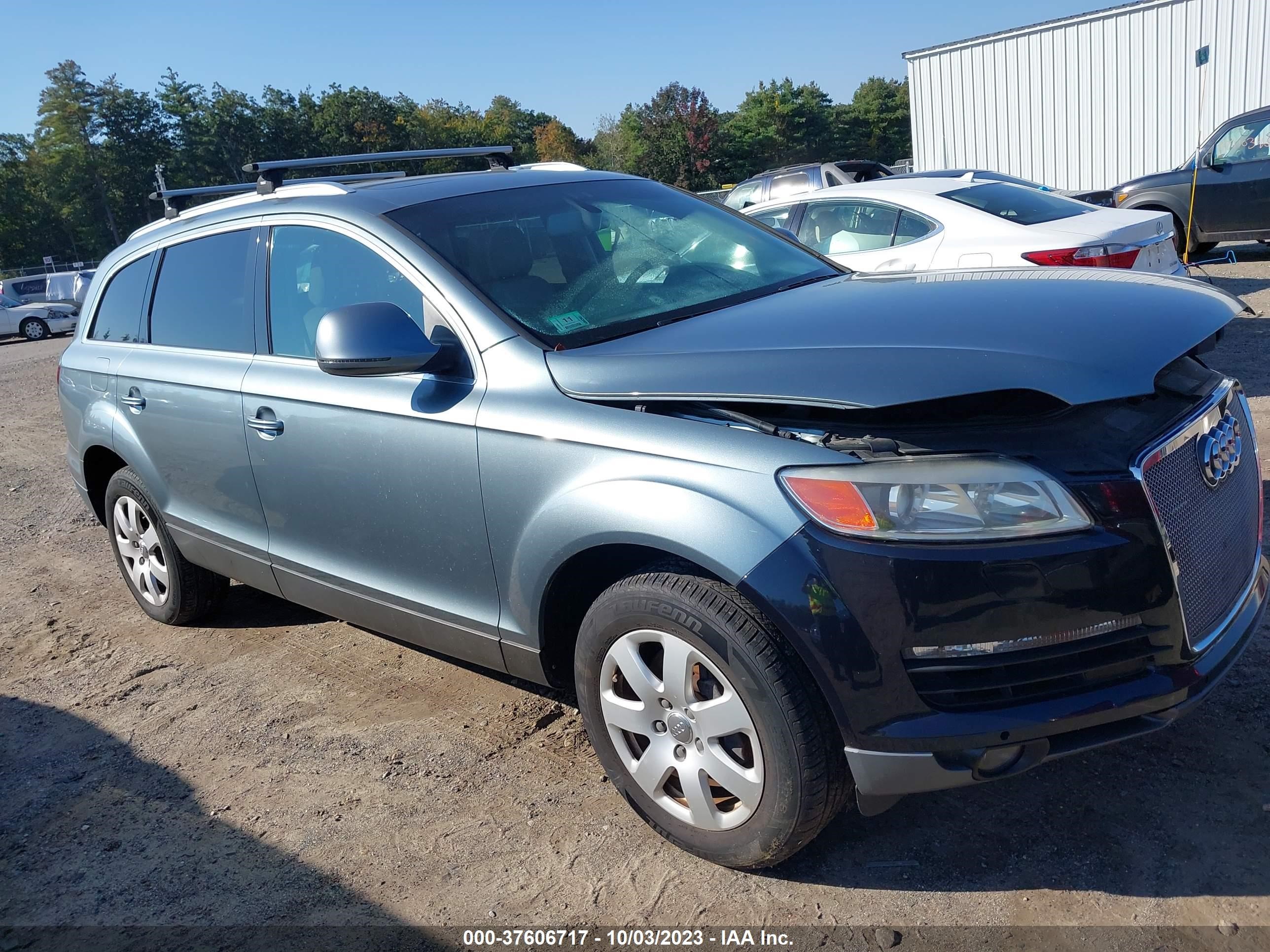 AUDI Q7 2007 wa1by74l37d070359