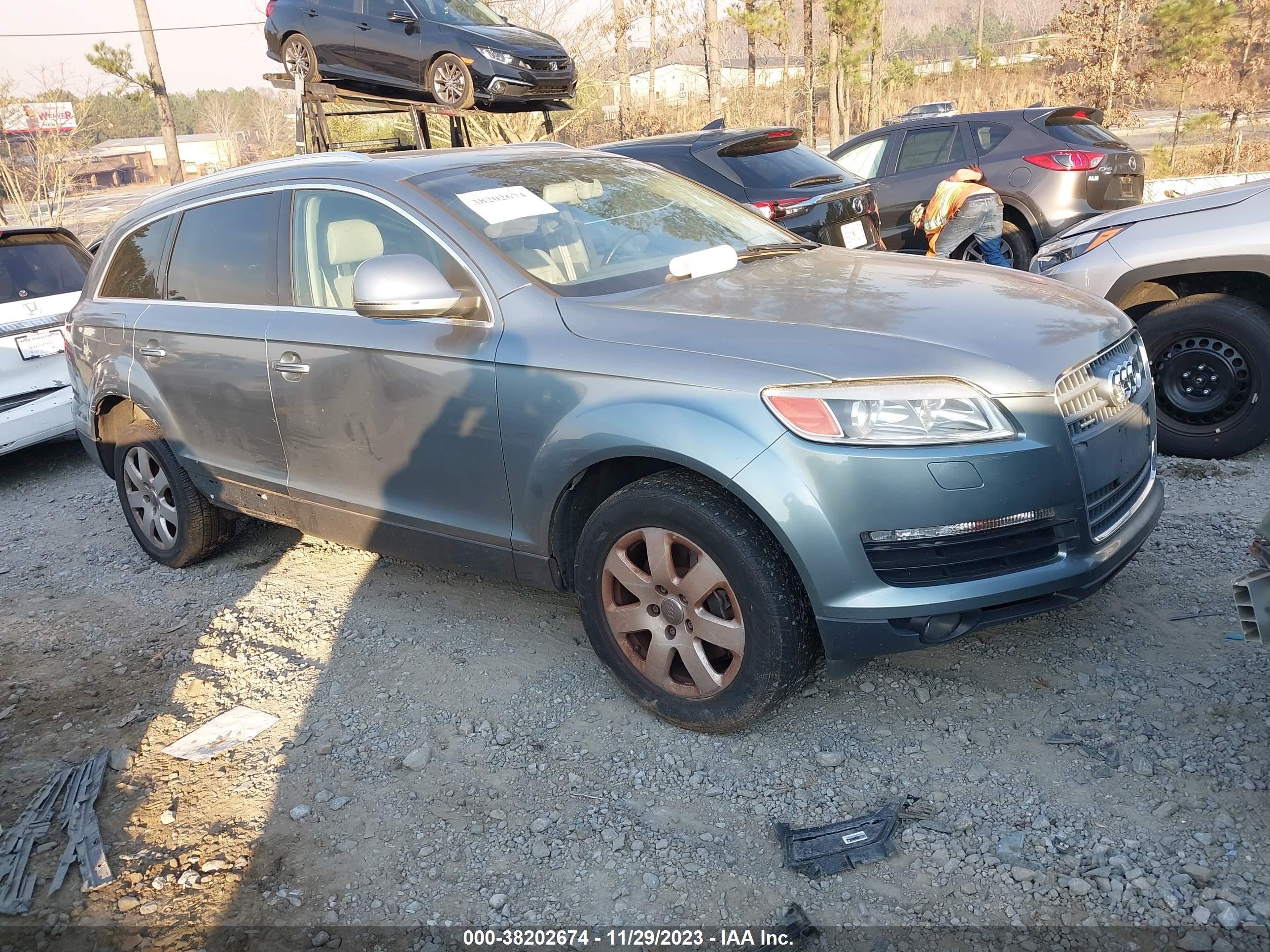 AUDI Q7 2007 wa1by74l77d053306