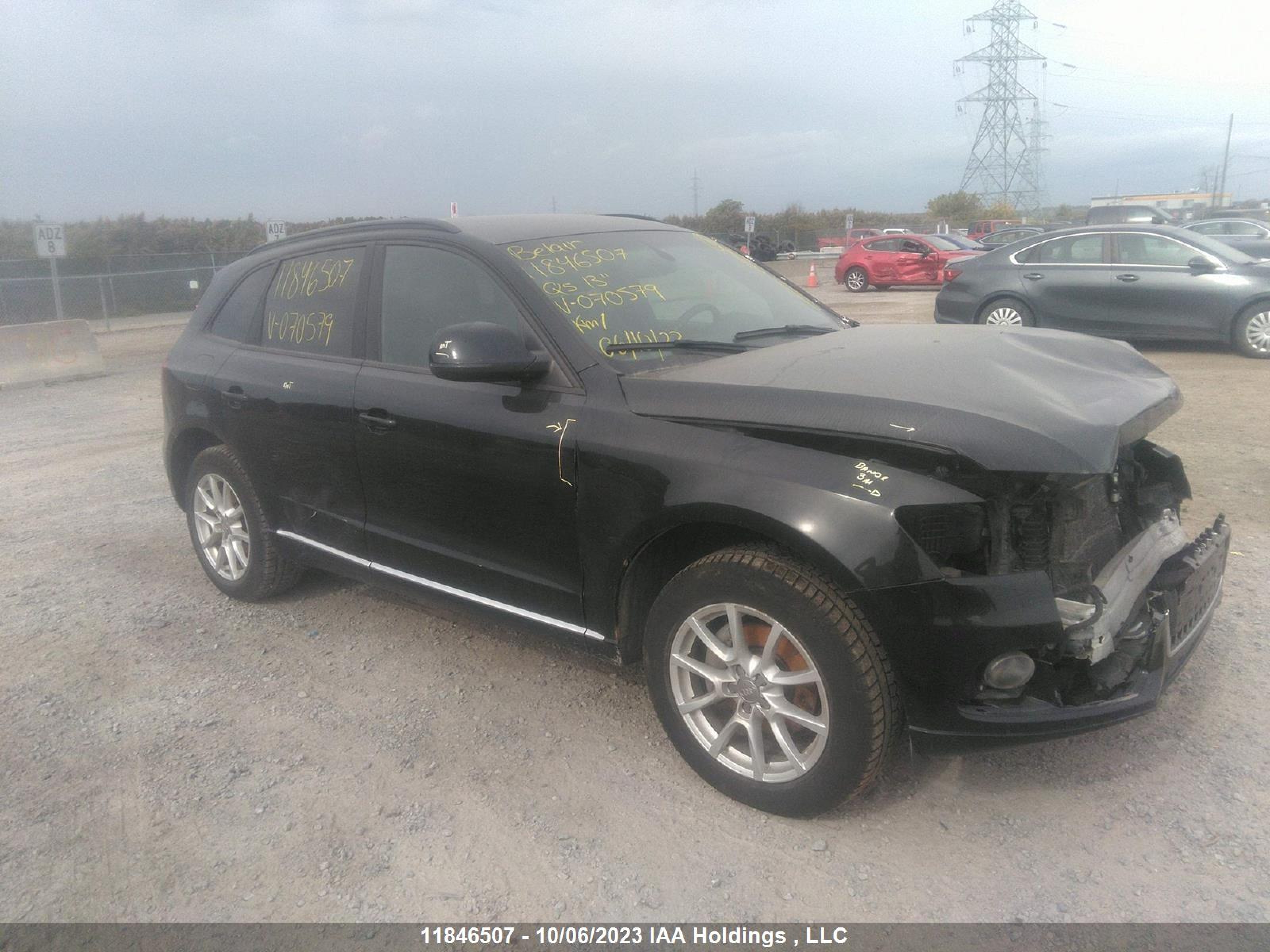 AUDI Q5 2013 wa1cfcfp6da070579