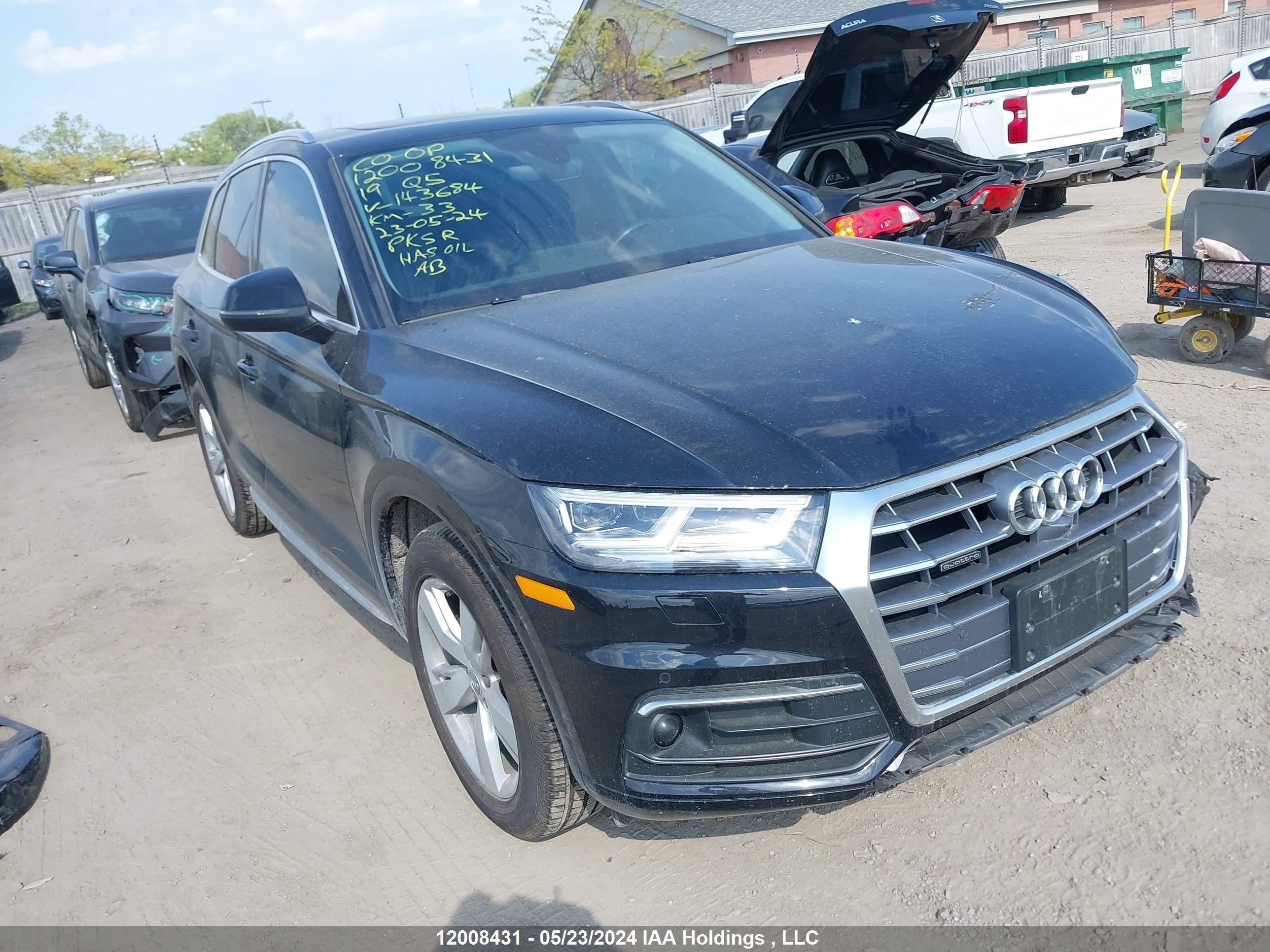 AUDI Q5 2019 wa1cnafy8k2143684