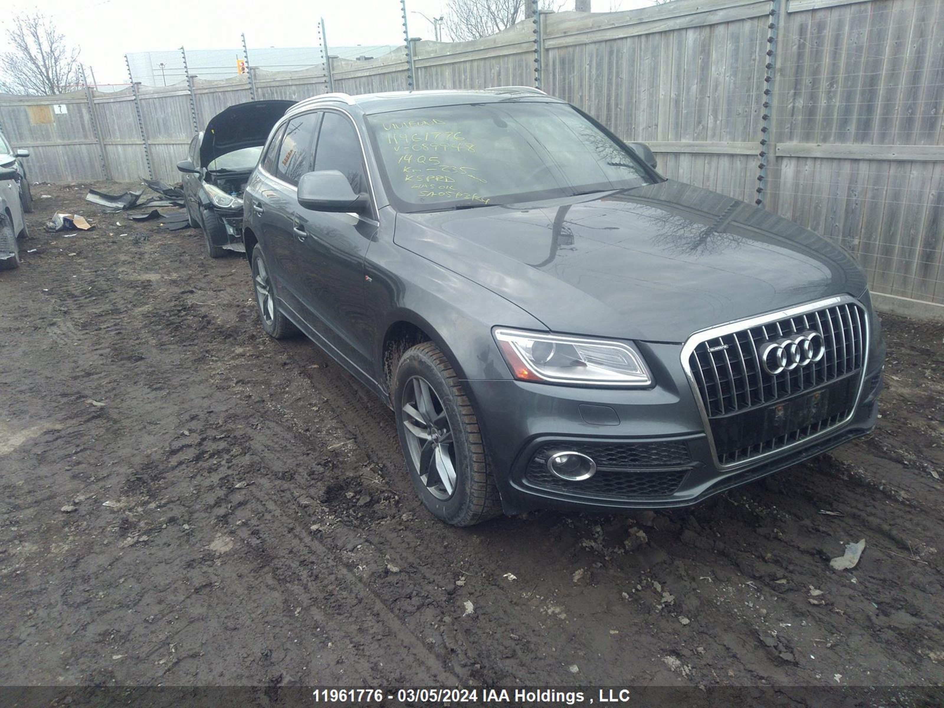 AUDI Q5 2014 wa1dmcfp2ea089948