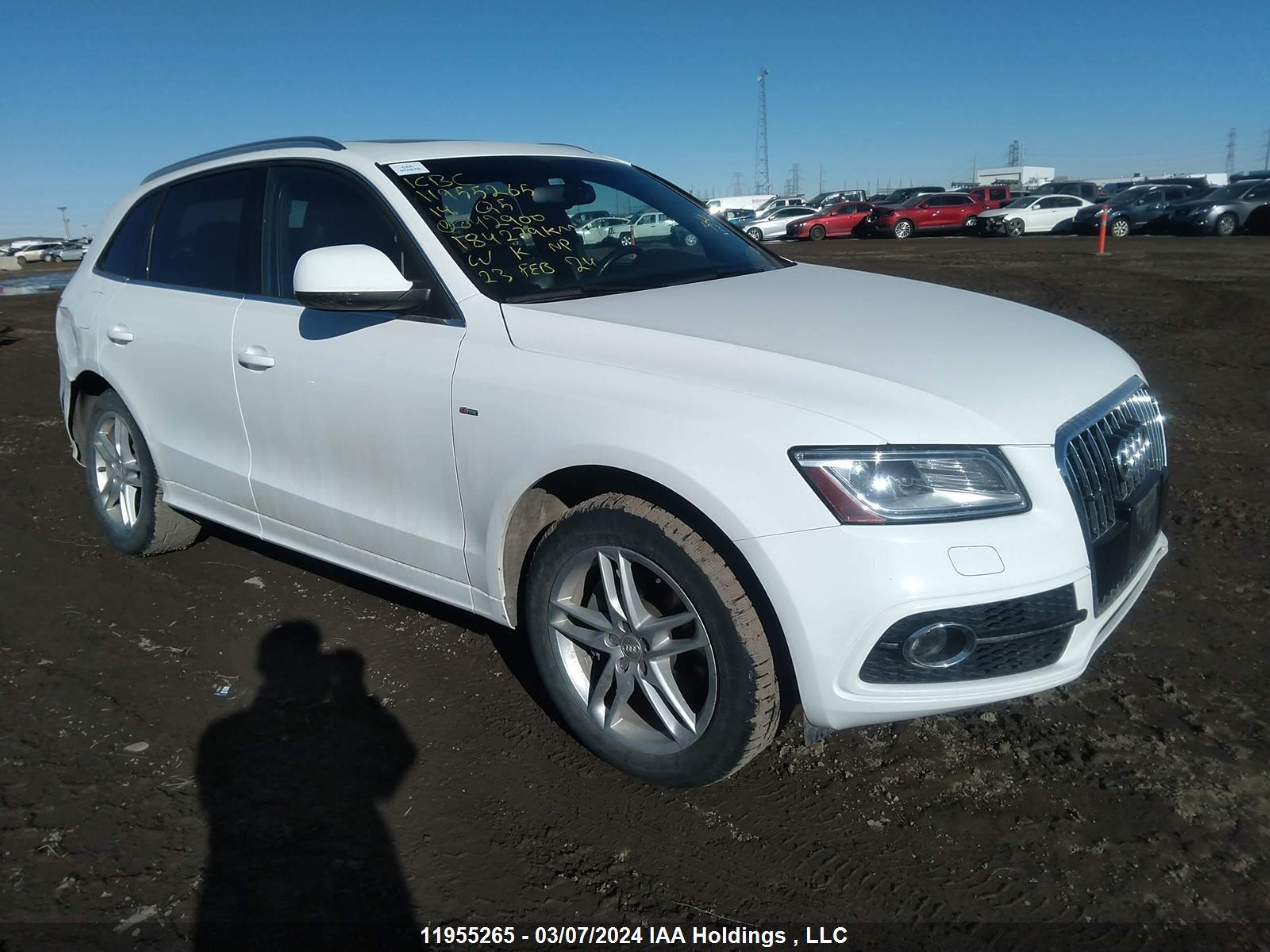 AUDI Q5 2014 wa1dmcfp3ea042900