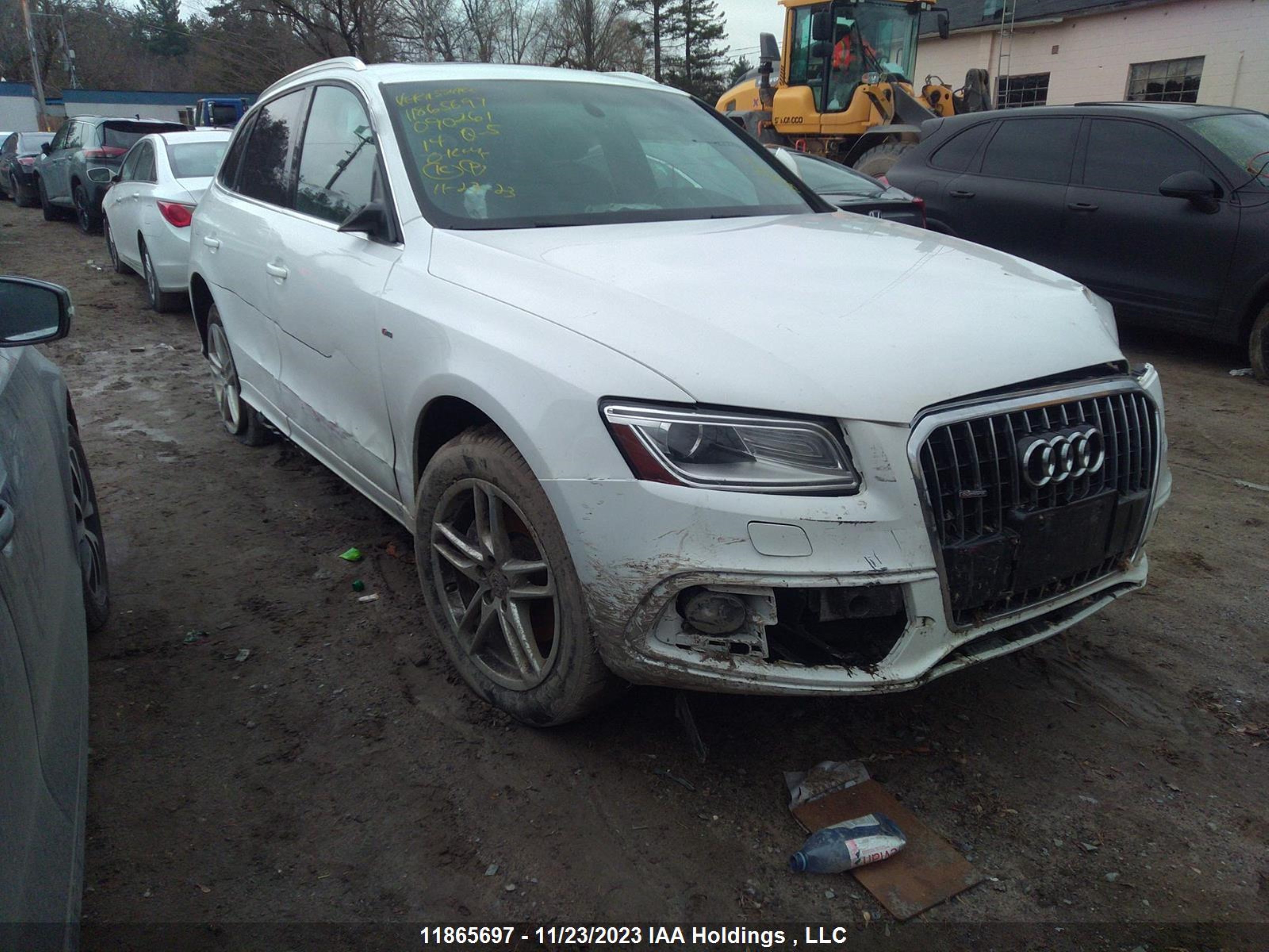 AUDI Q5 2014 wa1dmcfp4ea090261