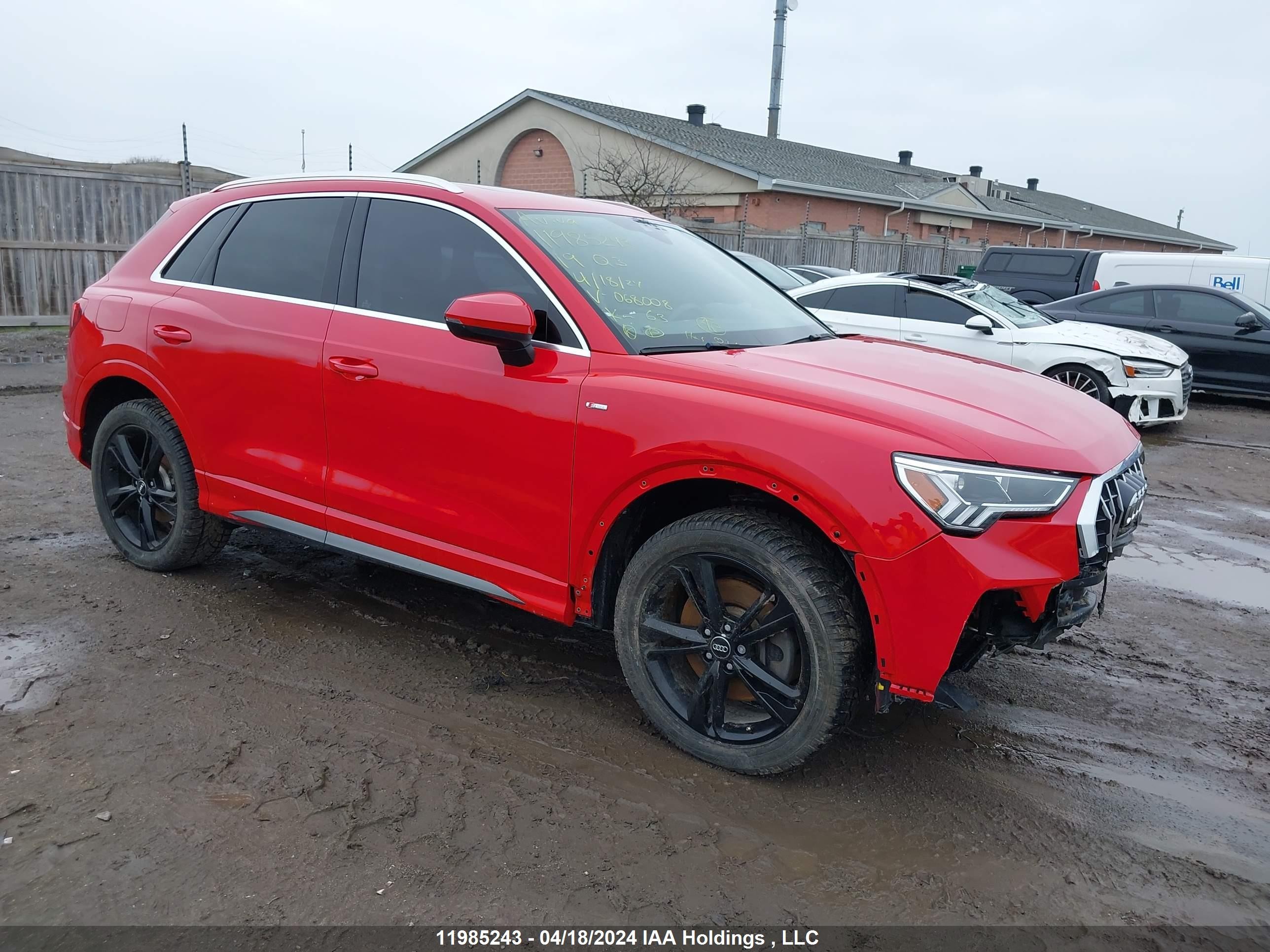 AUDI Q3 2019 wa1eecf30k1068008