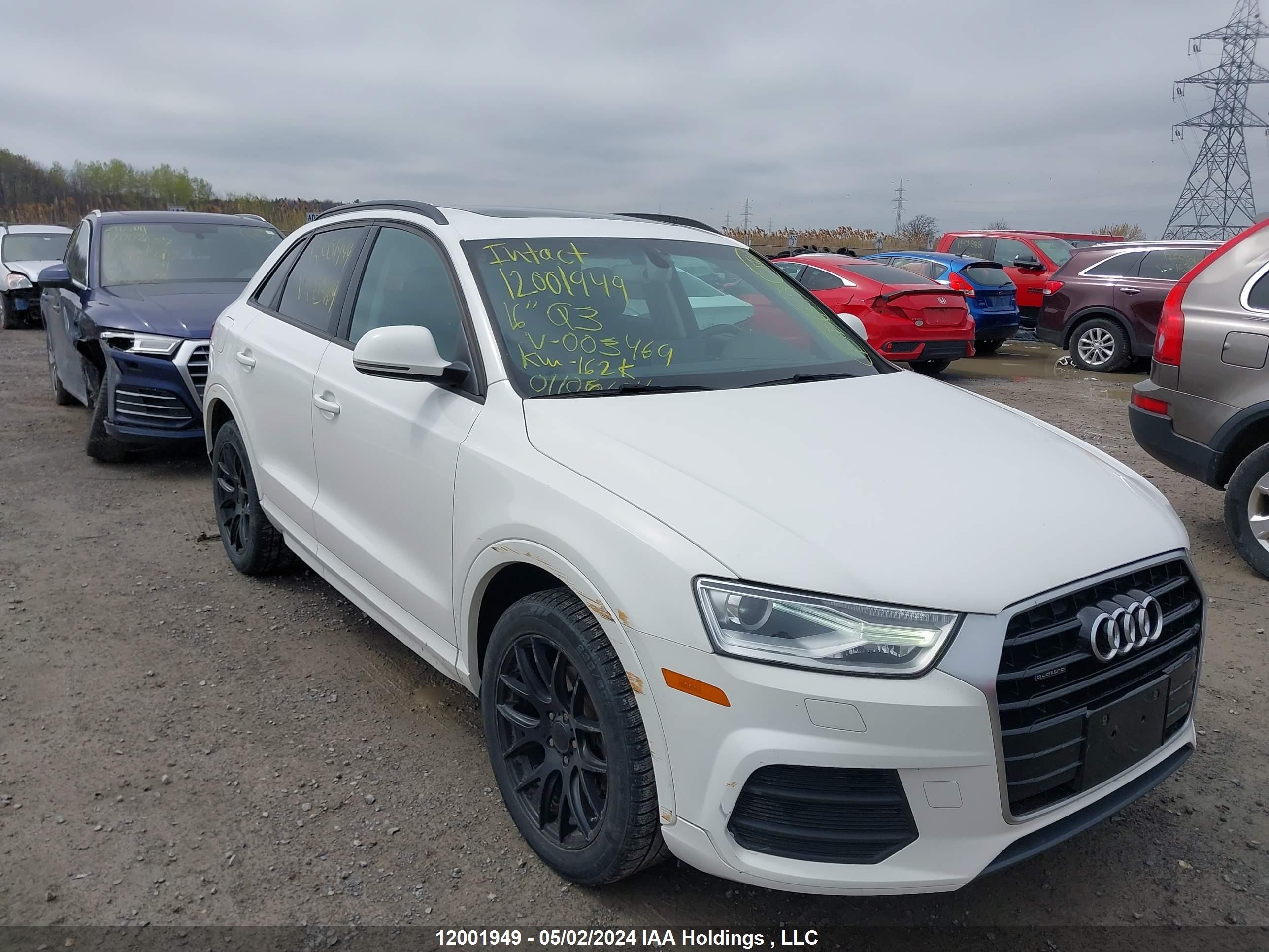 AUDI Q3 2016 wa1efcfs1gr003469