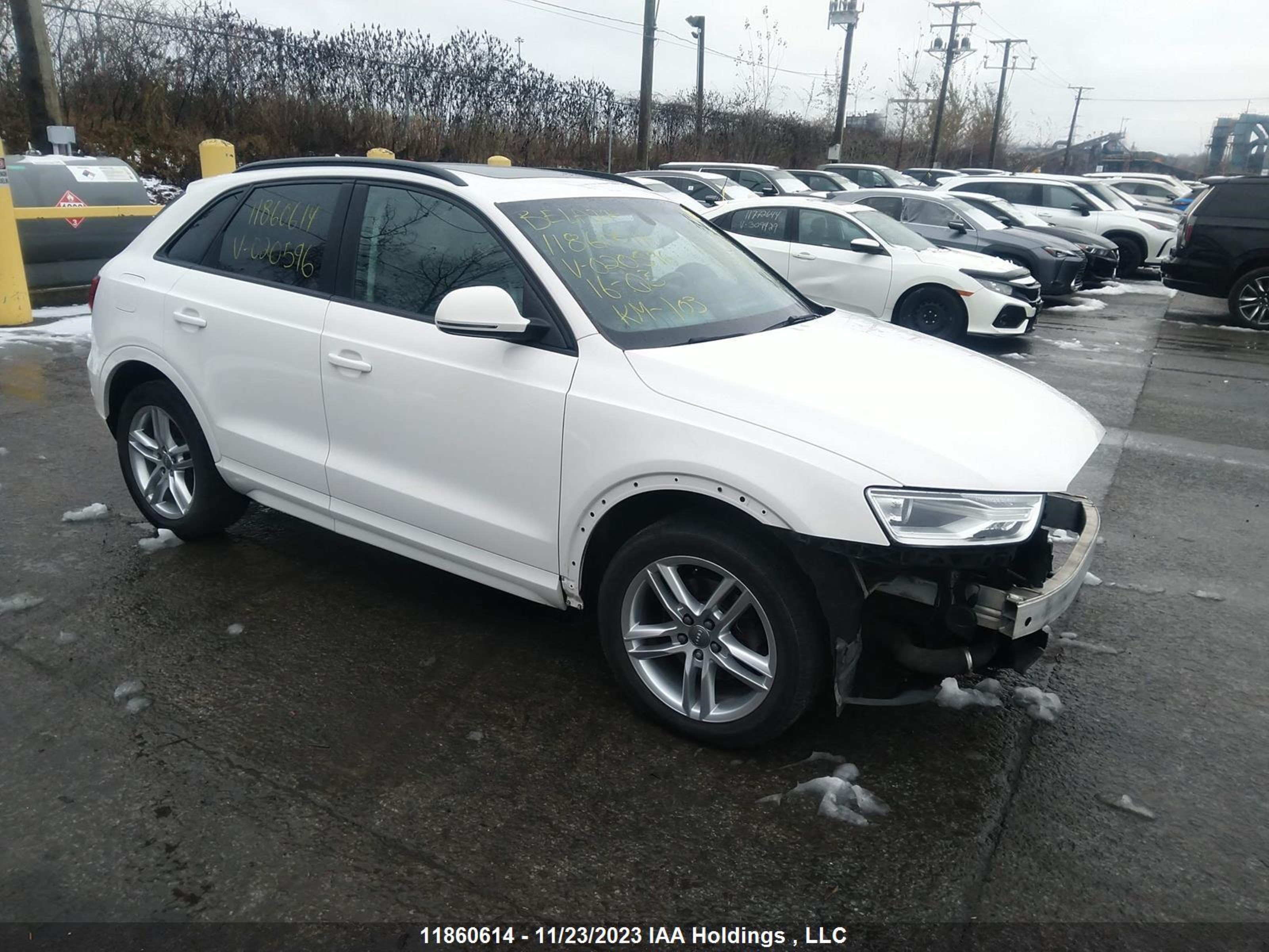 AUDI Q3 2016 wa1efcfs5gr020596