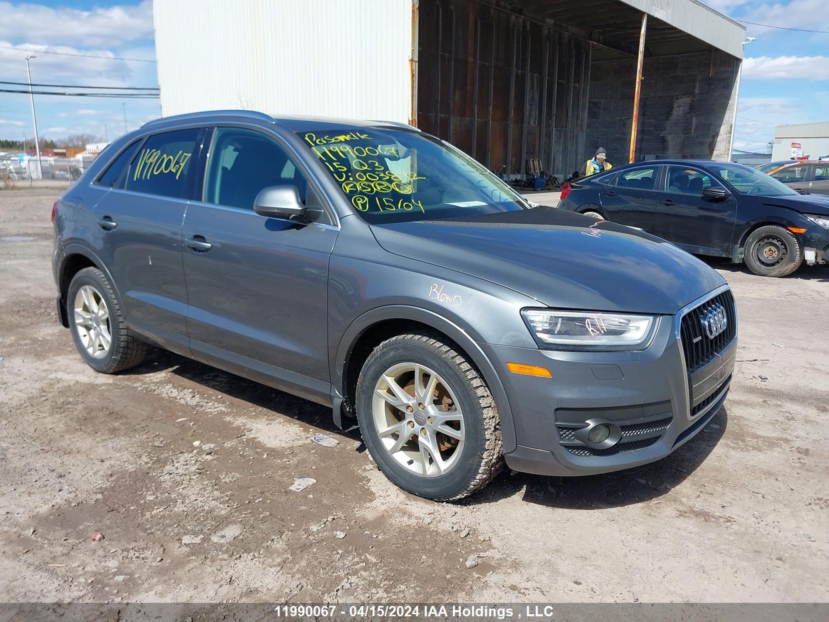 AUDI Q3 2015 wa1efefs9fr003892