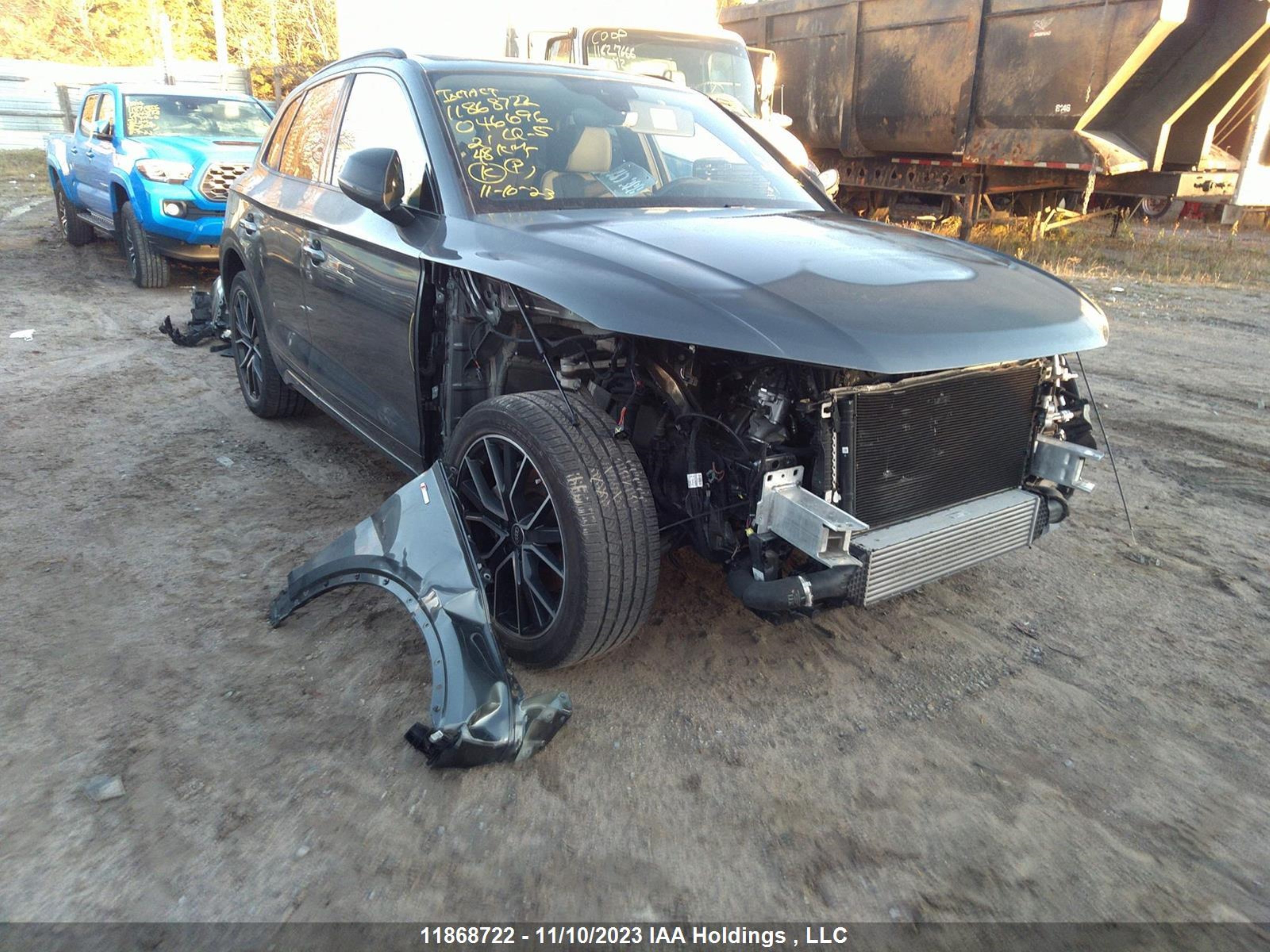 AUDI Q5 2021 wa1faafy7m2046696