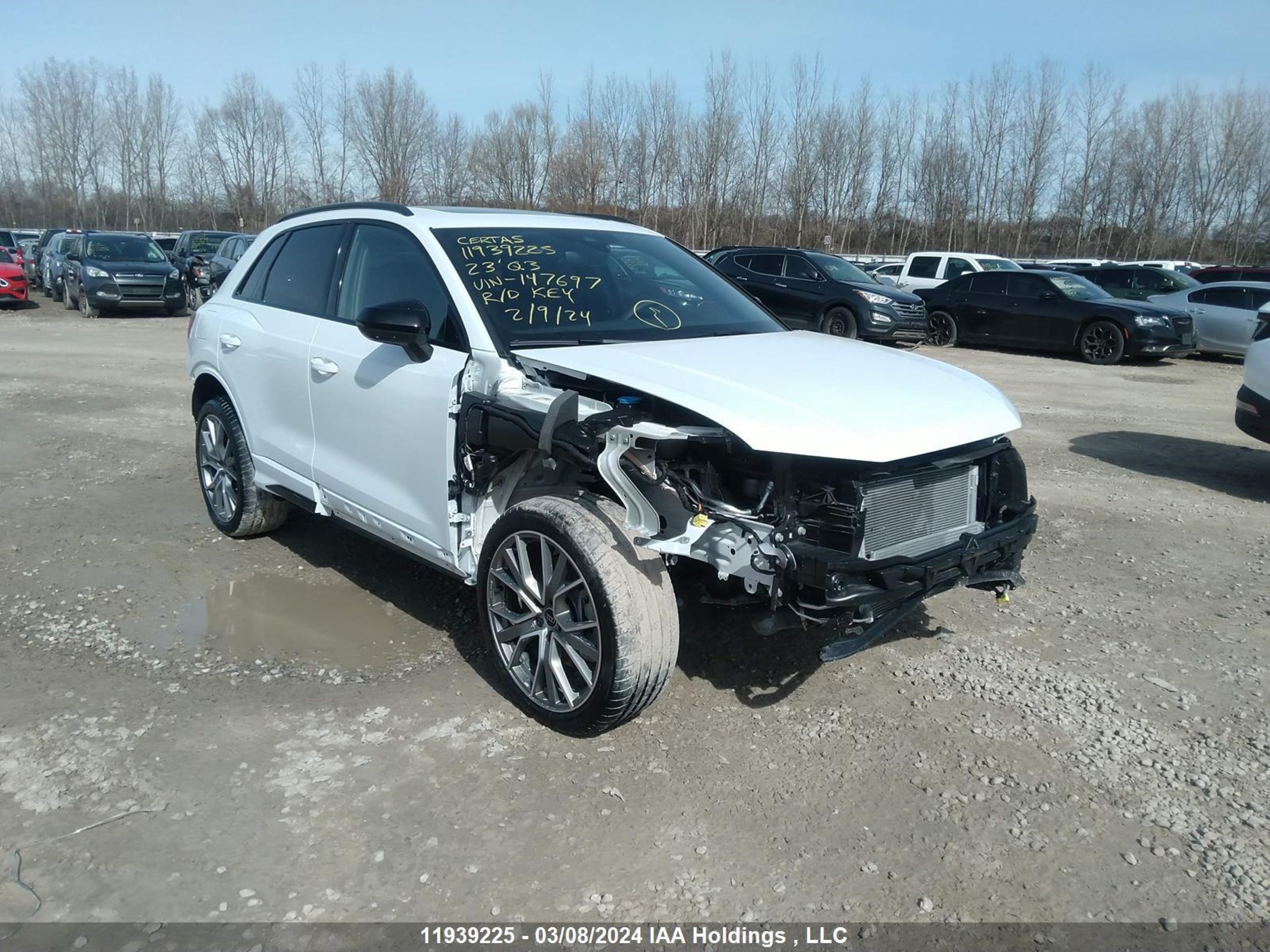 AUDI Q3 2023 wa1fecf31p1147697