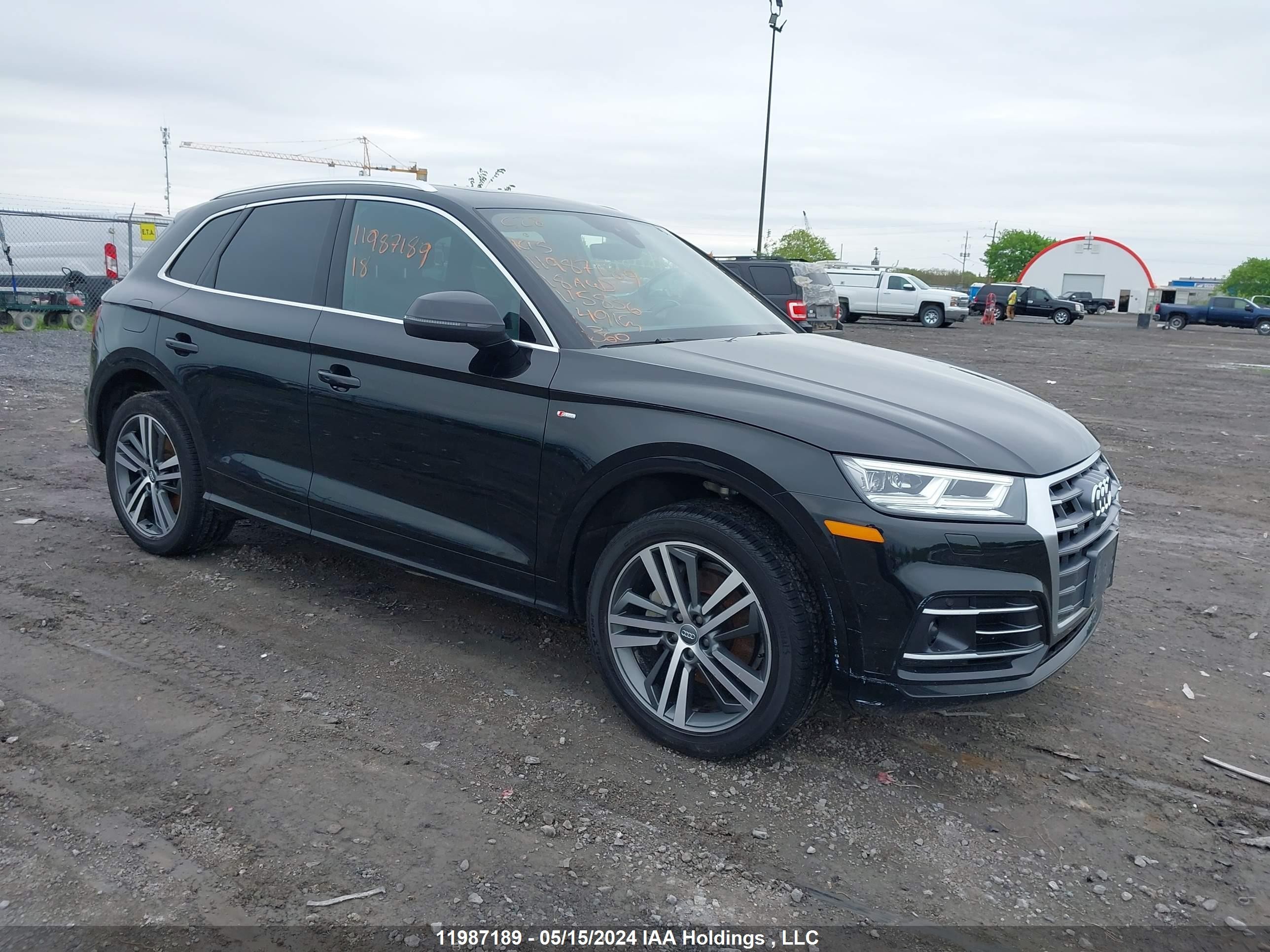 AUDI Q5 2018 wa1fnafy3j2115836