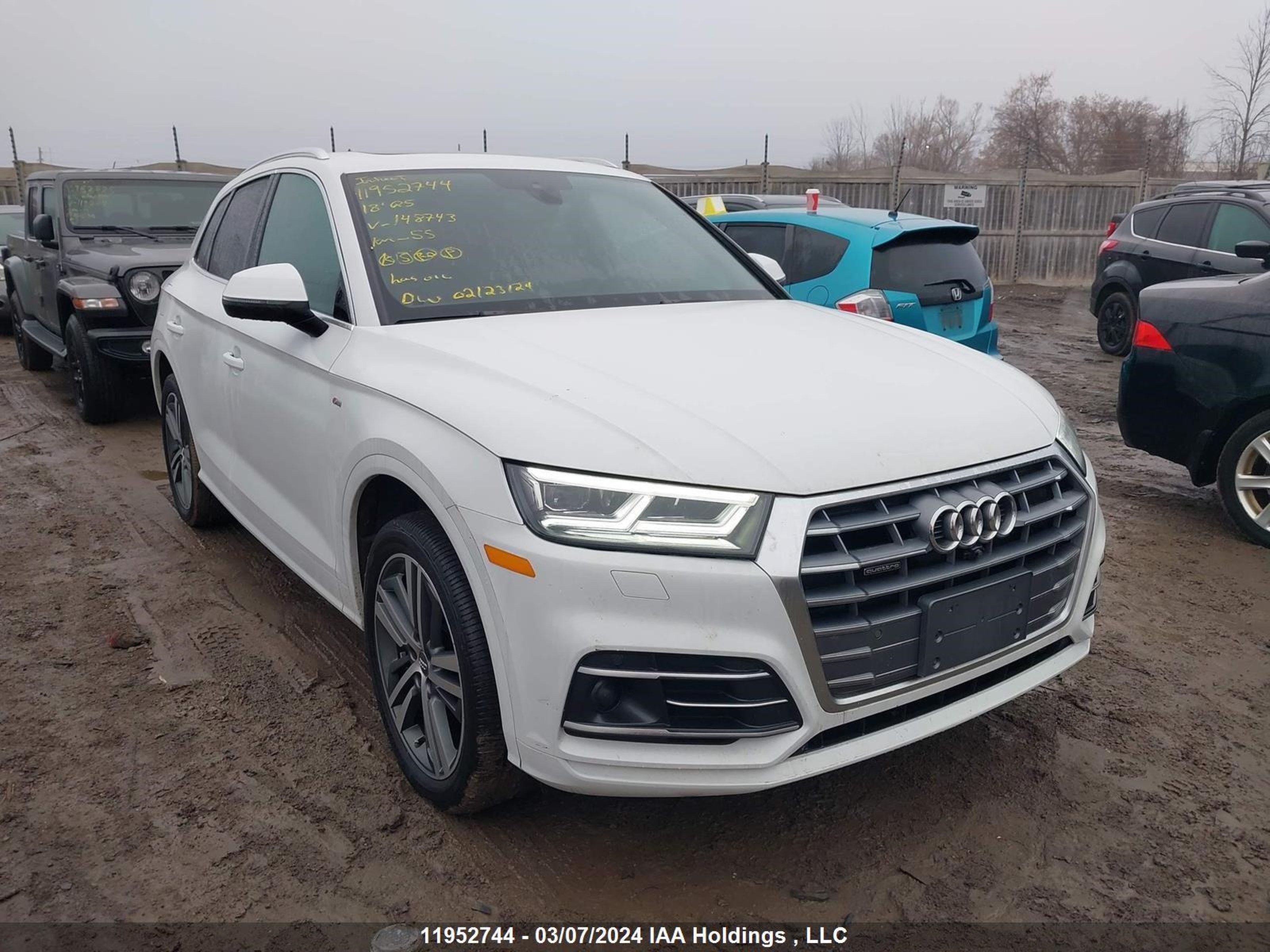 AUDI Q5 2018 wa1fnafy7j2148743