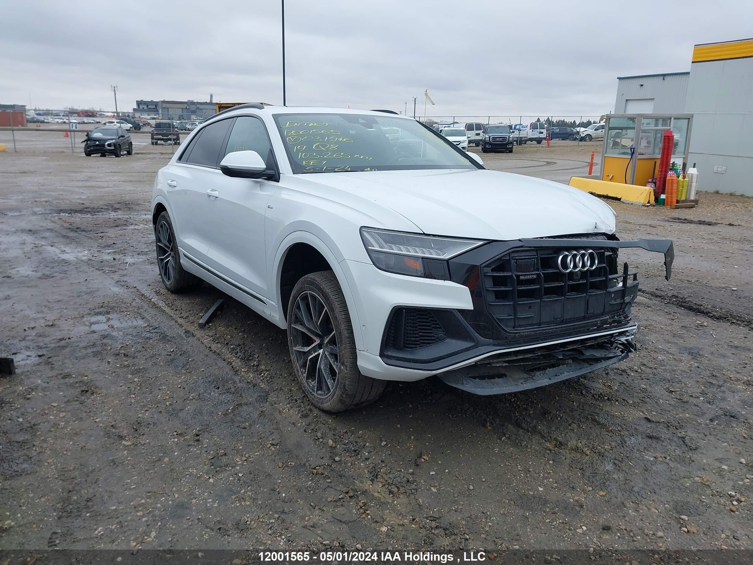 AUDI Q8 2019 wa1fvaf15kd031946