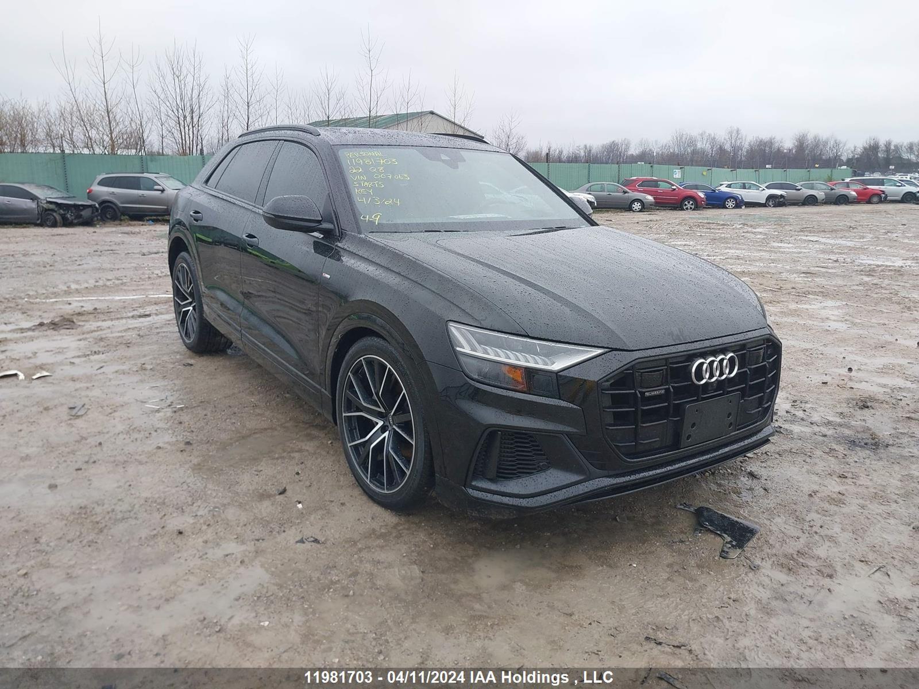 AUDI Q8 2022 wa1fvbf10nd007063